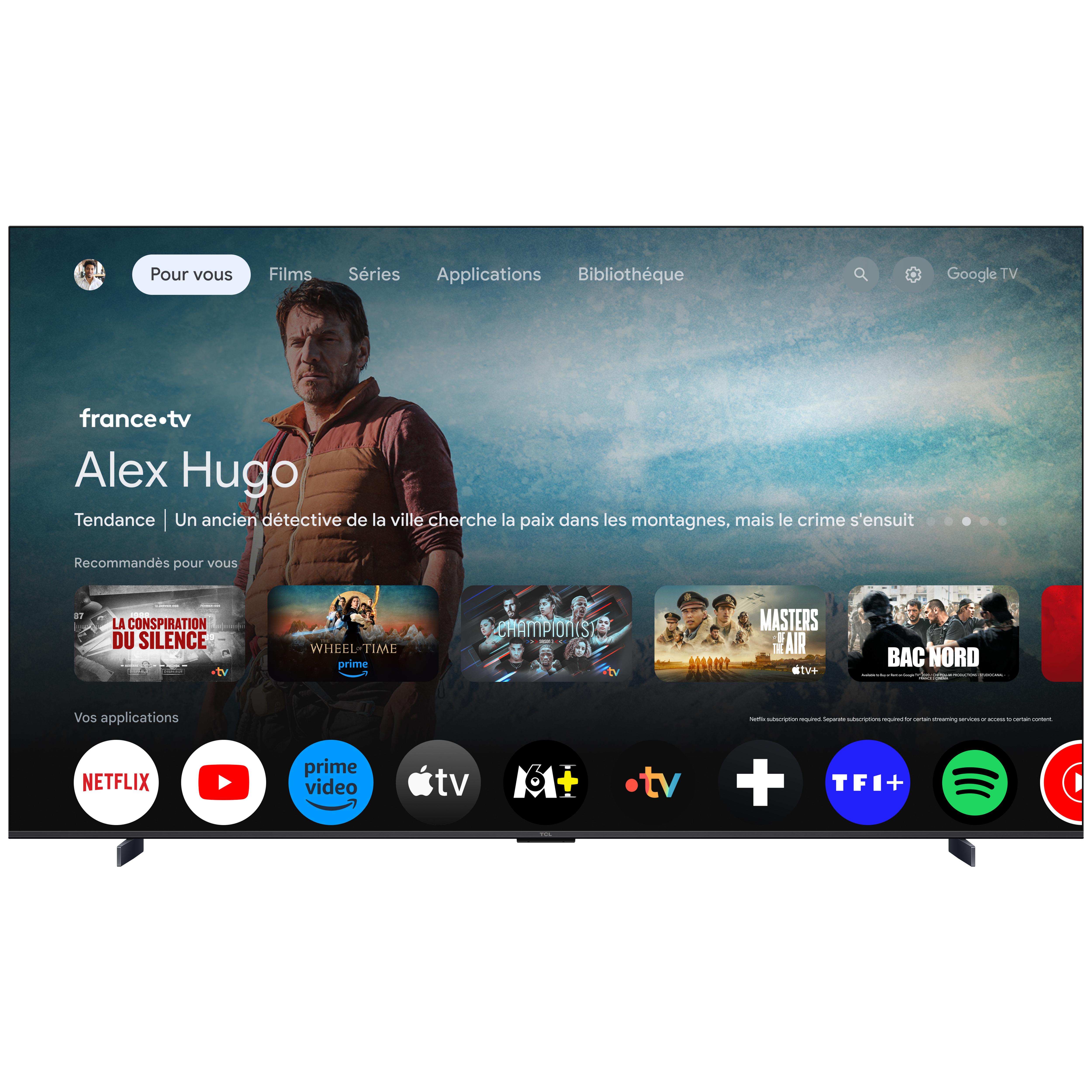 Voir la diapositive 6 : TCL TV QLED 98P8K
