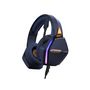 Voir la diapositive 2 : ONIVERSE Casque Gaming LED Nebula Bleu Abysse Multiplateforme