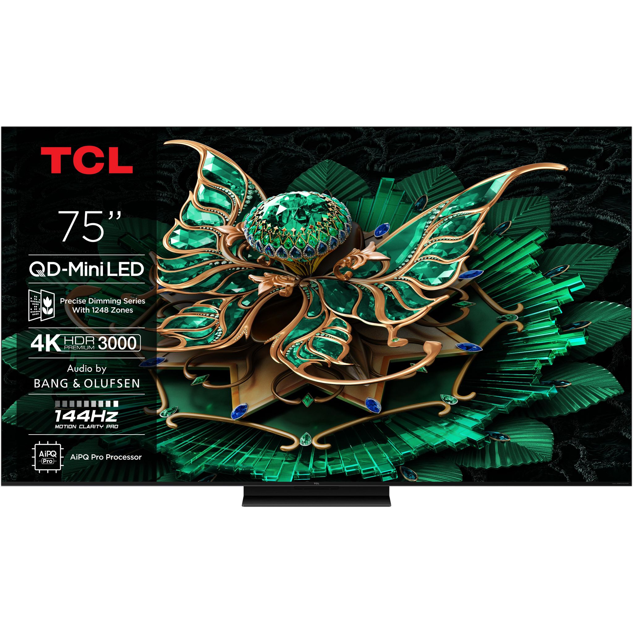 Voir la diapositive 3 : TCL TV QLED Miniled 75C7K