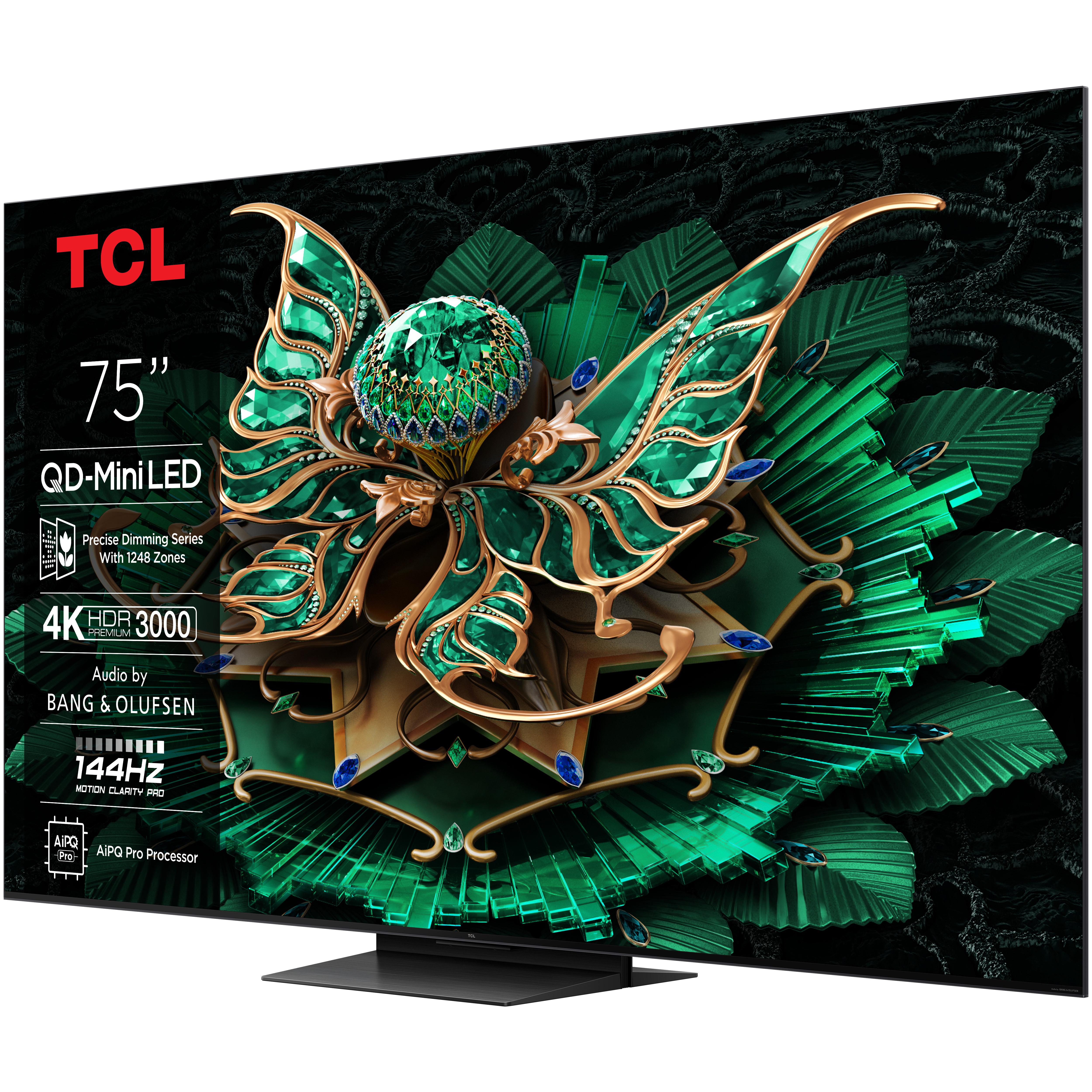 Voir la diapositive 4 : TCL TV QLED Miniled 75C7K