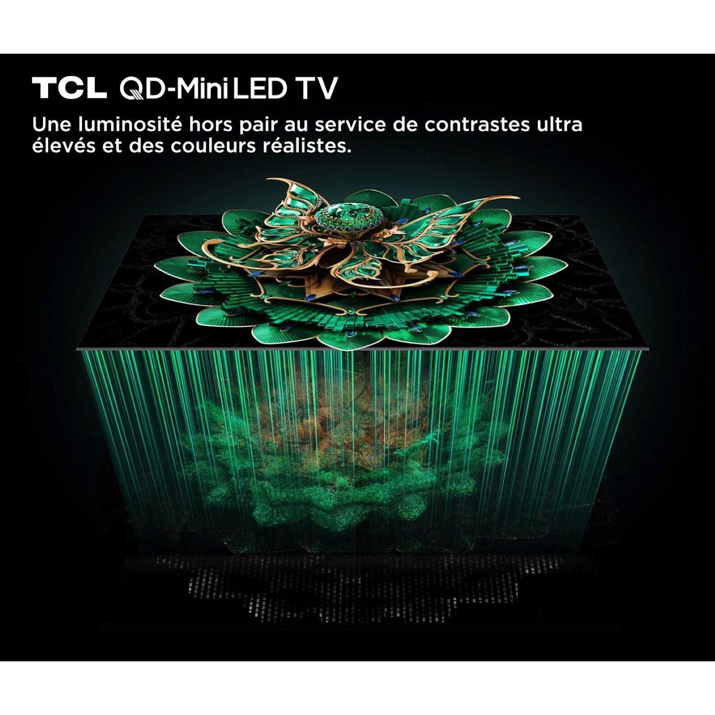 Voir la diapositive 9 : TCL TV QLED Miniled 75C7K