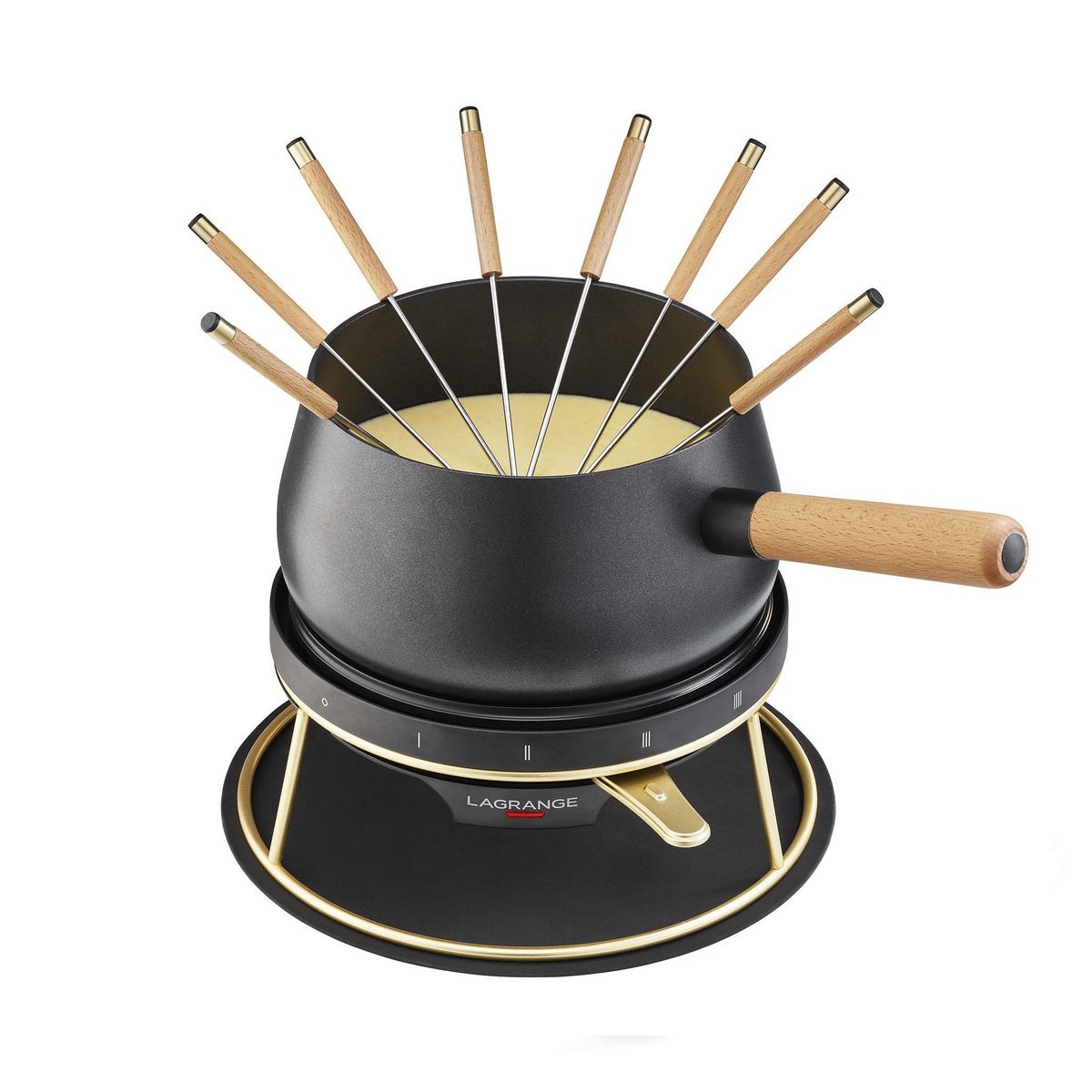 LAGRANGE Appareil à fondue 349502 - Noir