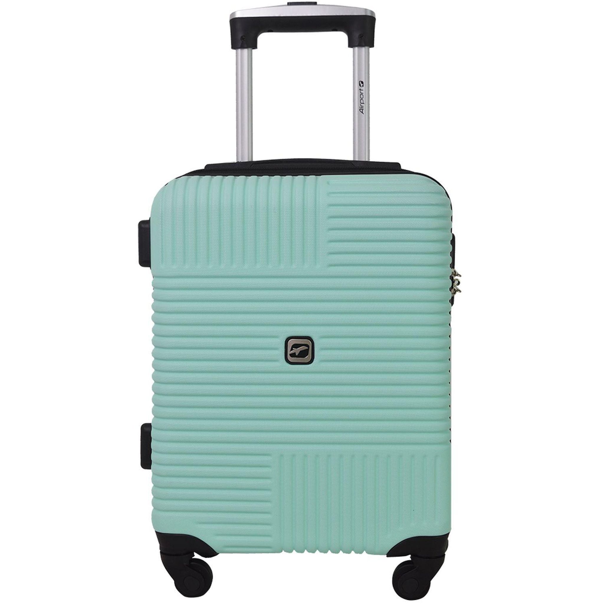 Voir la diapositive 2 : AIRPORT Valise ABS ZEN 8 roues TSA 75cm - Vert