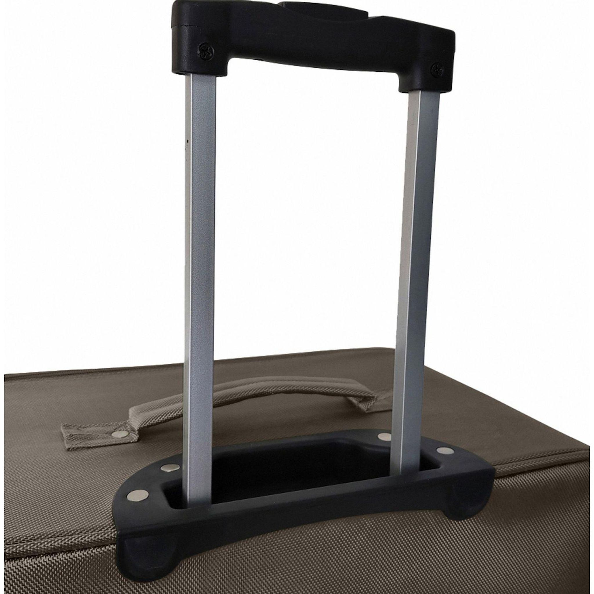 Voir la diapositive 5 : AIRPORT Valise souple GLAM 4 roues 45 cm - Kaki