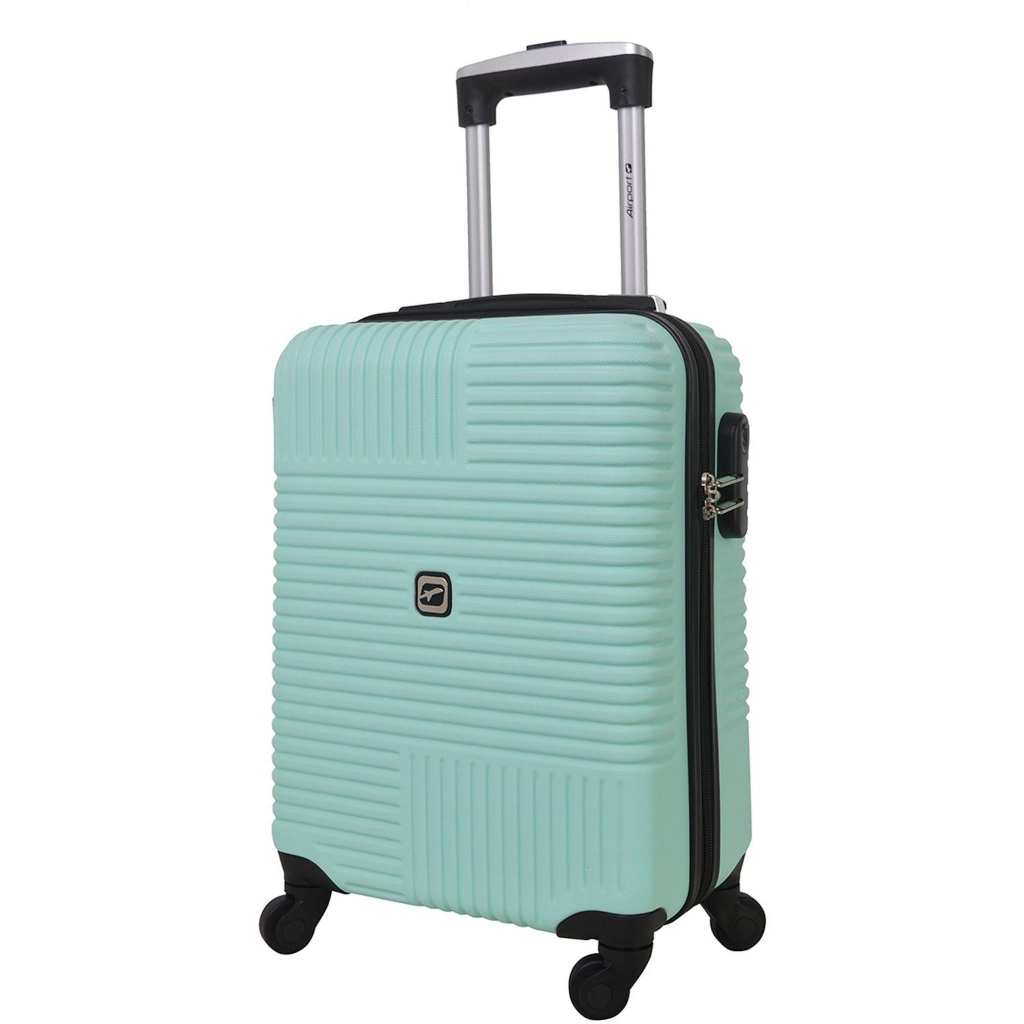 Voir la diapositive 3 : AIRPORT Valise ABS ZEN 8 roues TSA 45cm - Vert