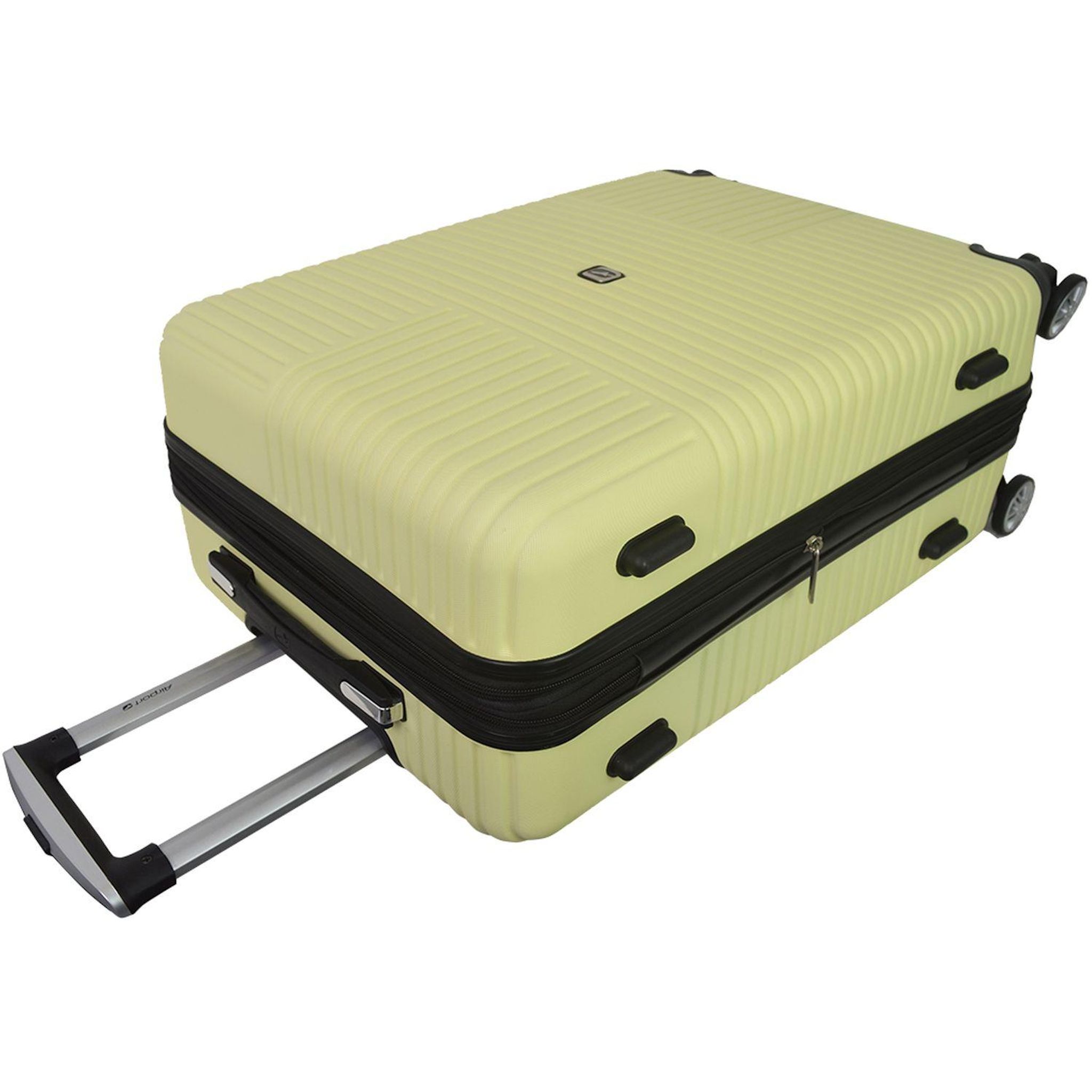 Voir la diapositive 5 : AIRPORT Valise ABS ZEN 8 roues TSA 55cm - Jaune
