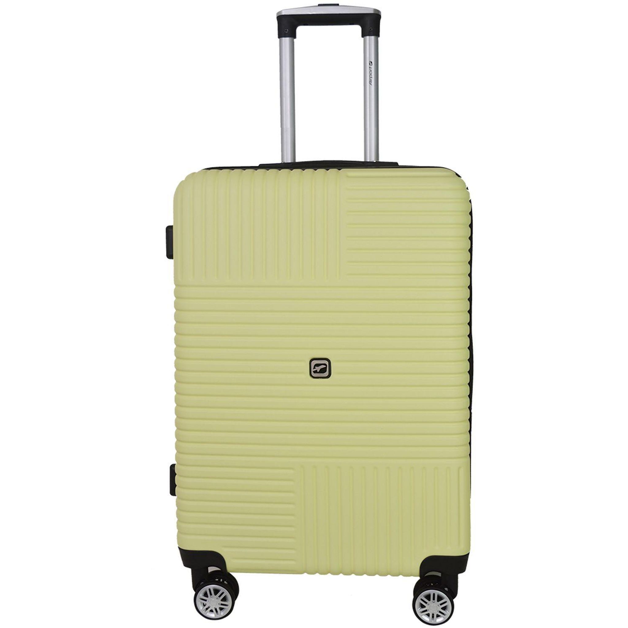 Voir la diapositive 2 : AIRPORT Valise ABS ZEN 8 roues TSA 75cm - Jaune