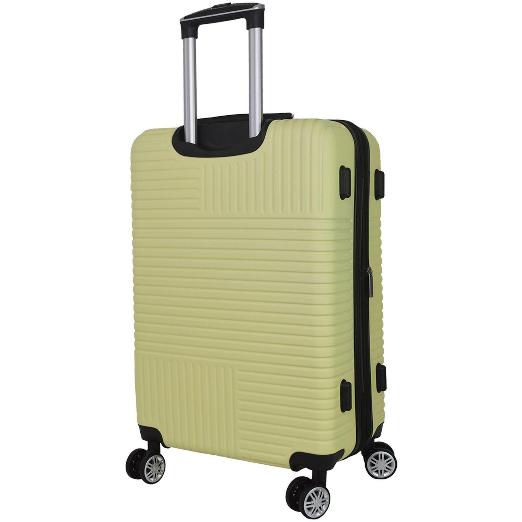 Voir la diapositive 4 : AIRPORT Valise ABS ZEN 8 roues TSA 75cm - Jaune