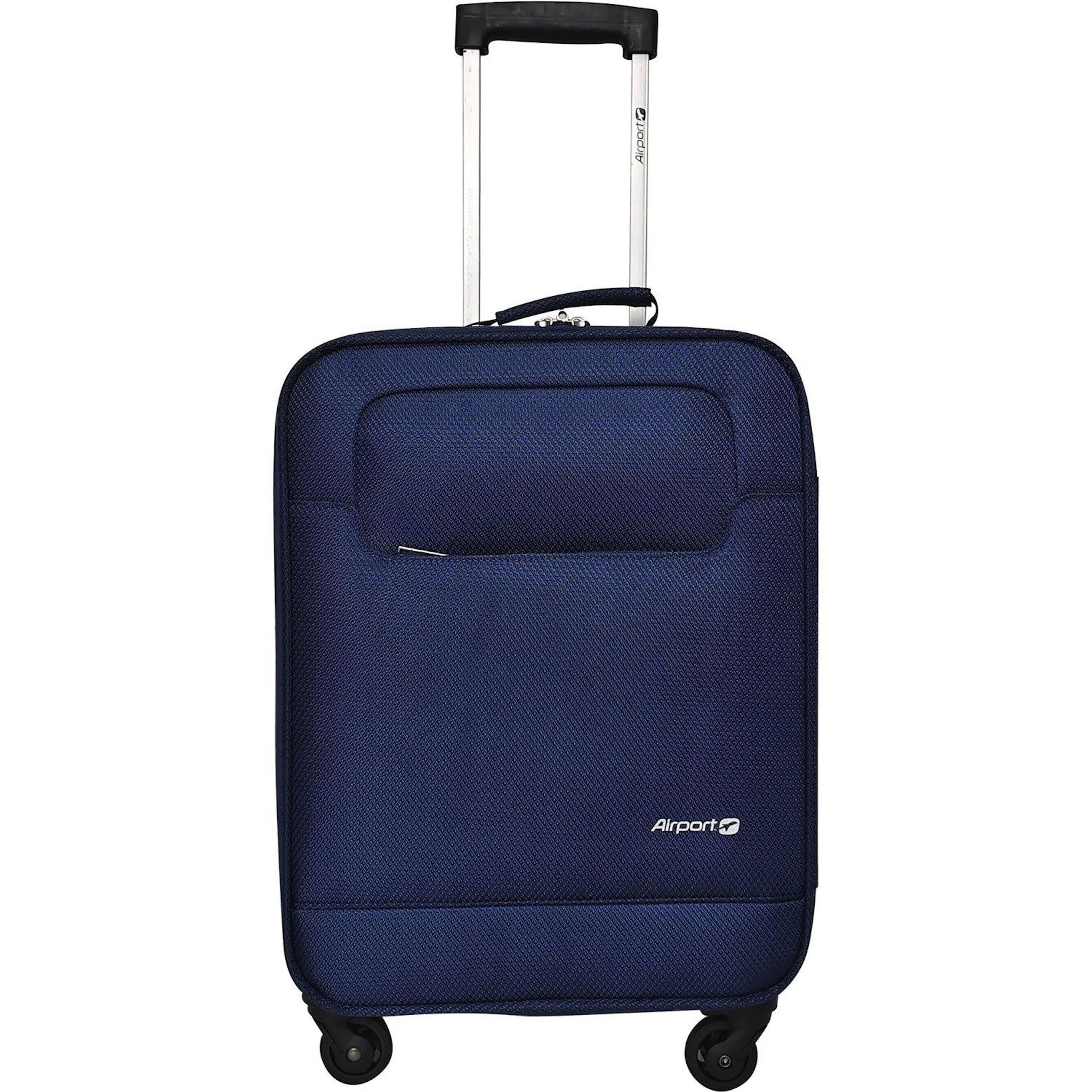 Voir la diapositive 2 : AIRPORT Valise souple TRIP 4 roues 60 cm - Gris