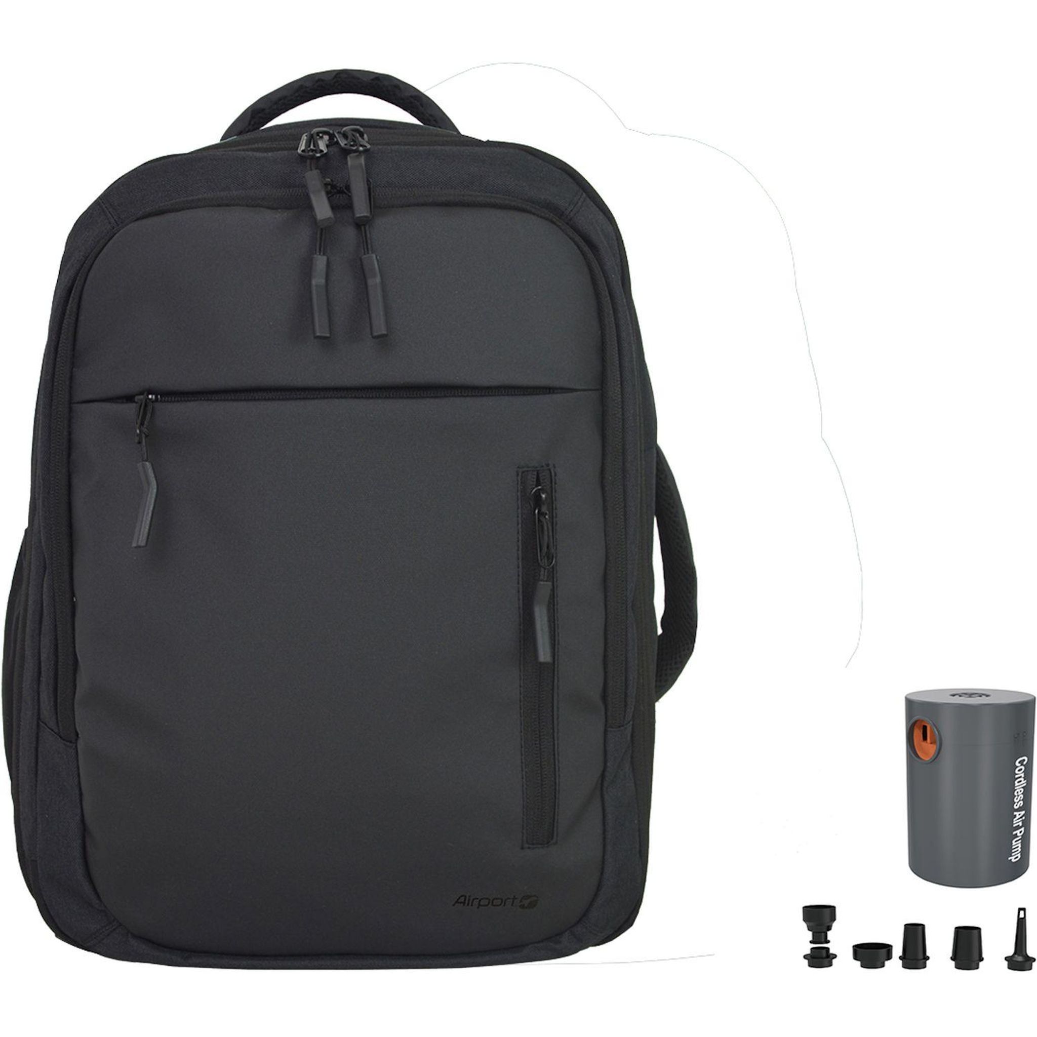 Voir la diapositive 8 : AIRPORT Sac à Dos avec compacteur et Pompe