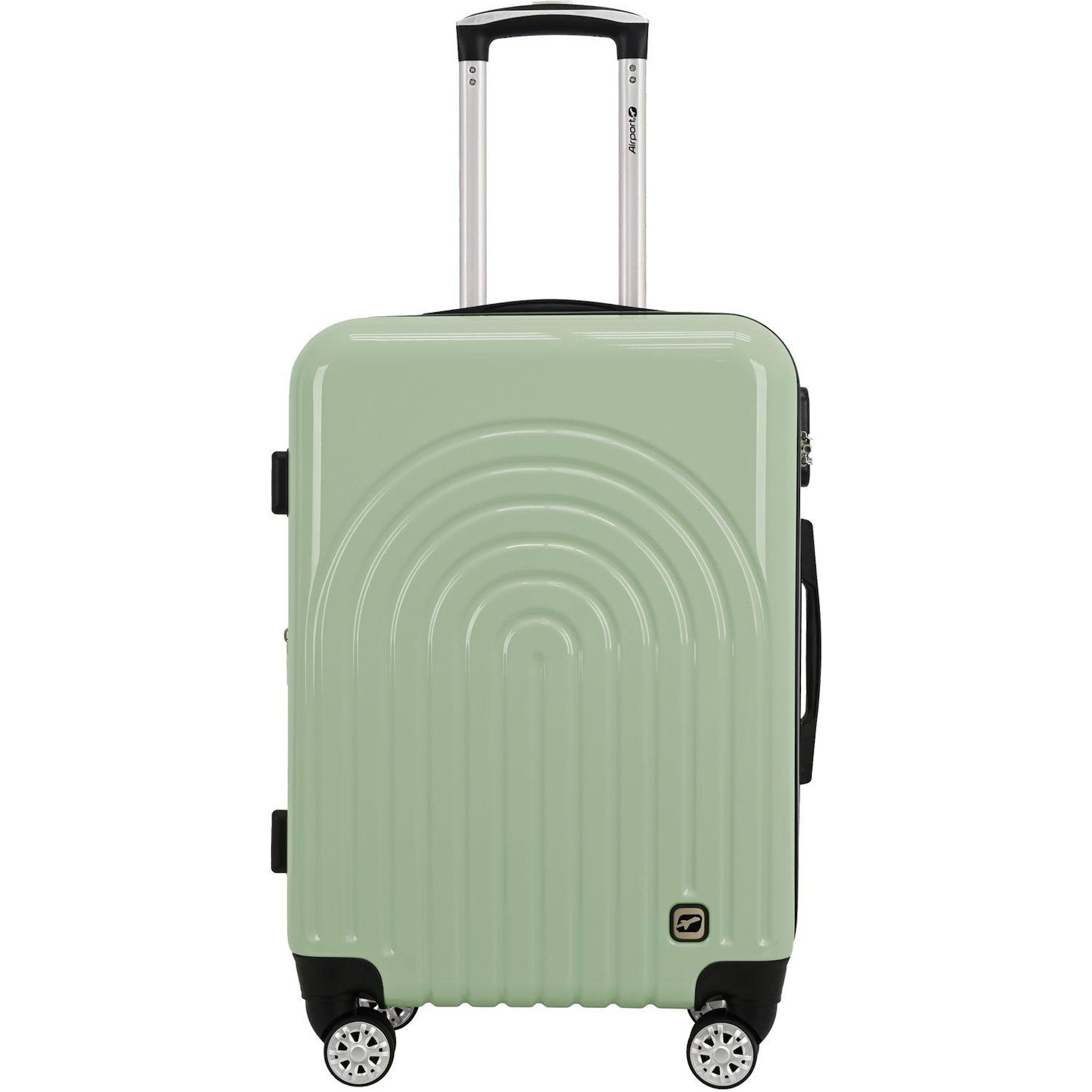 AIRPORT Valise ABS Boho 60cm 8 roues extensible - Vert