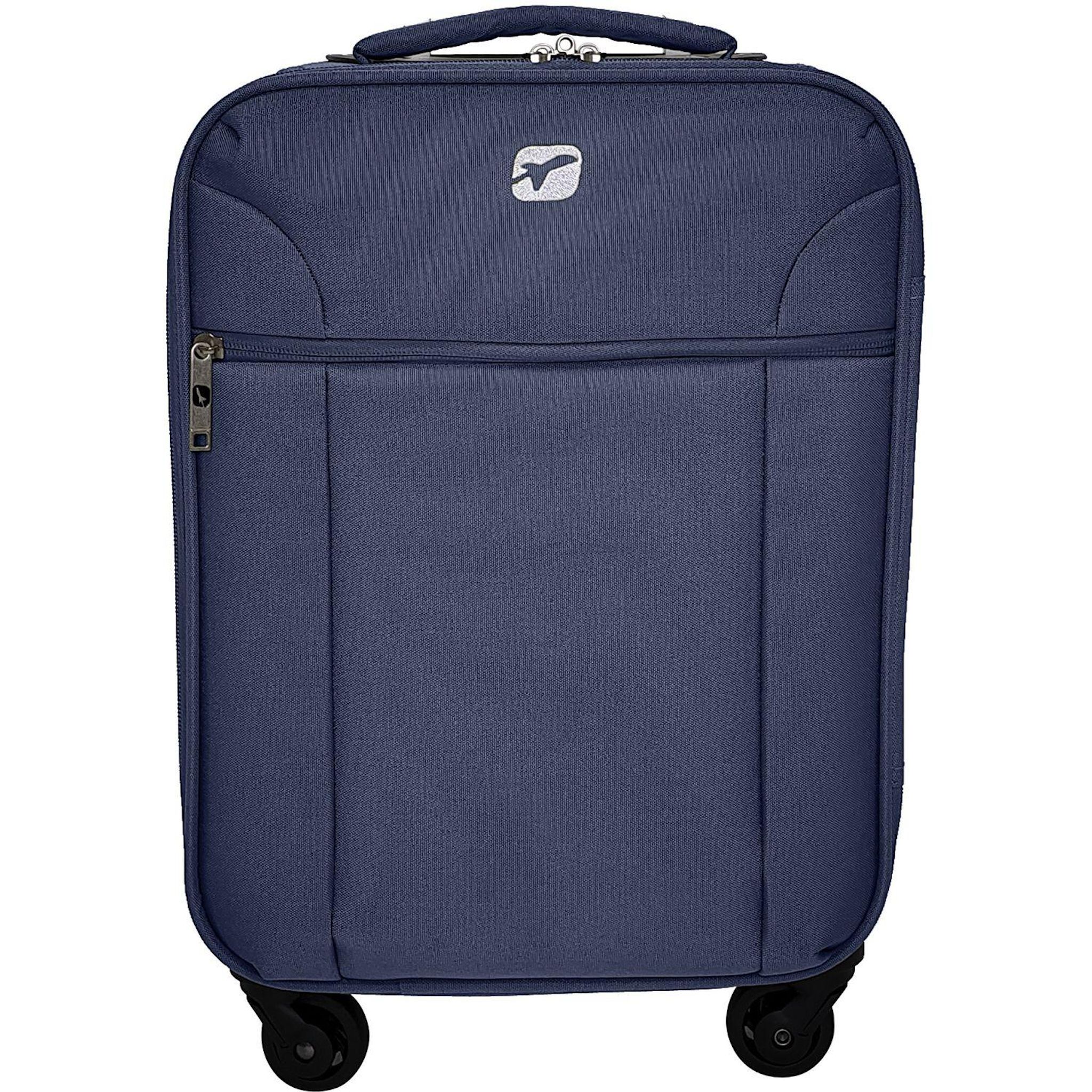 AIRPORT Valise souple GLAM 4 roues 45cm - Gris Foncé