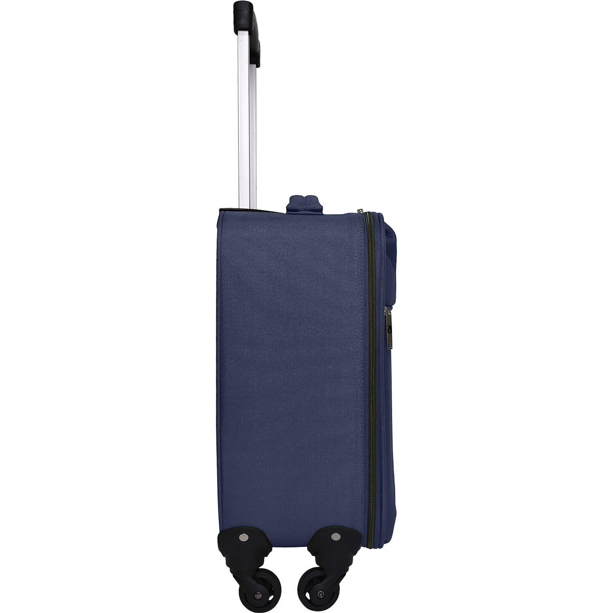 Voir la diapositive 3 : AIRPORT Valise souple GLAM 4 roues 45cm - Gris Foncé