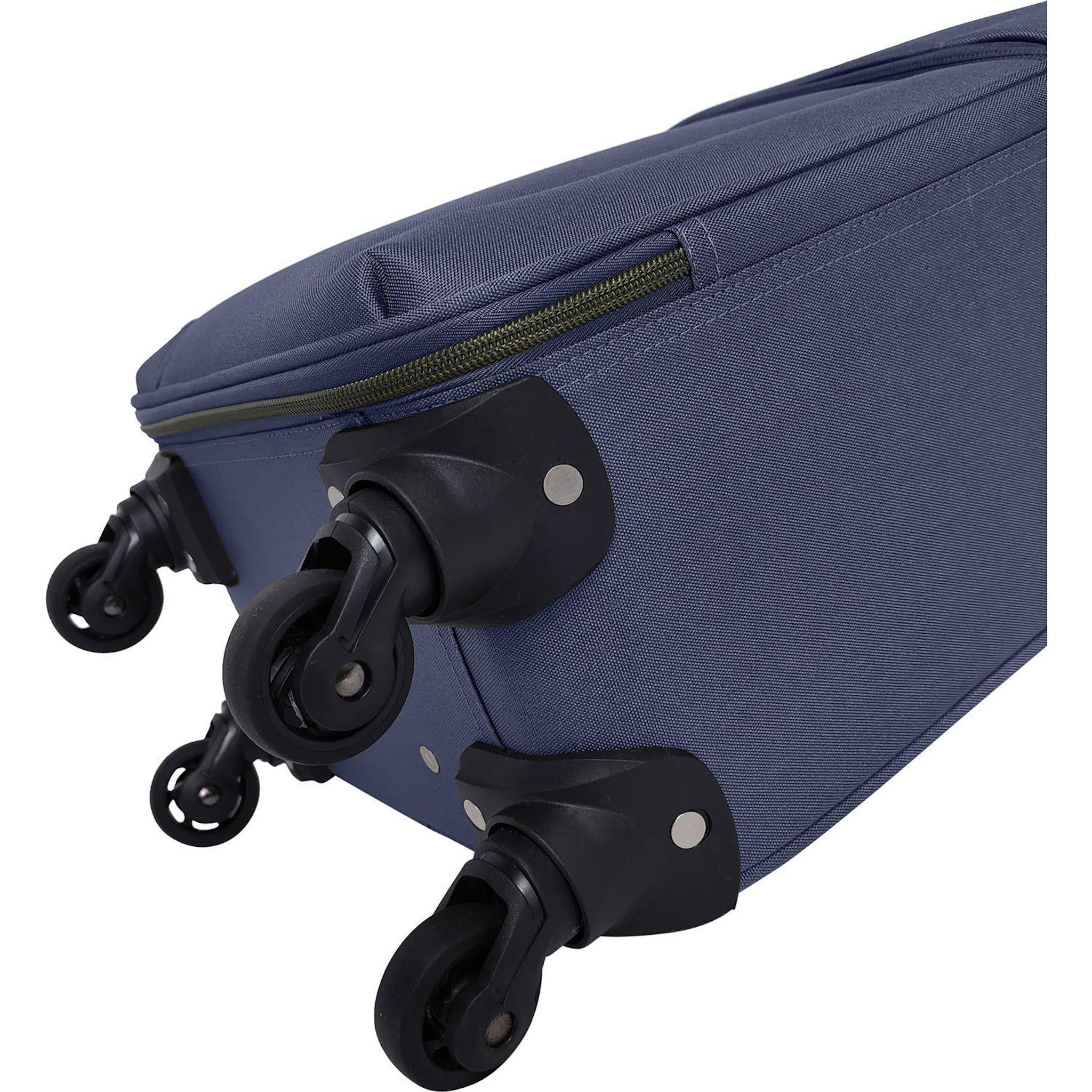 Voir la diapositive 6 : AIRPORT Valise souple GLAM 4 roues 45cm - Gris Foncé