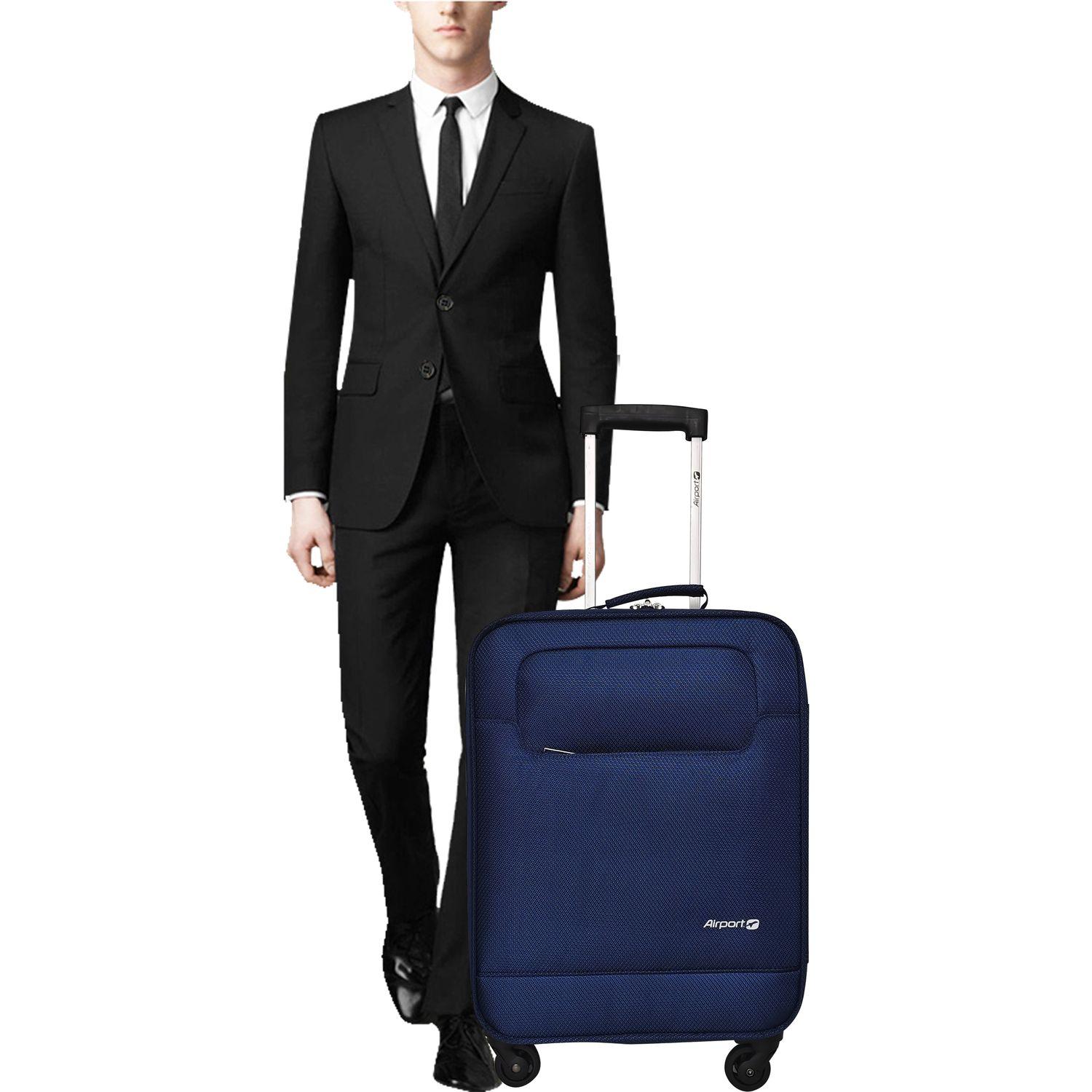 Voir la diapositive 9 : AIRPORT Valise souple TRIP 4 roues 70 cm - Gris
