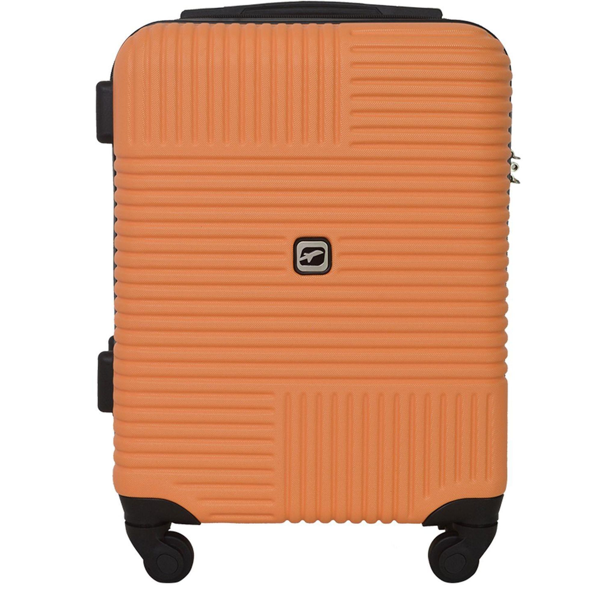 AIRPORT Valise ABS ZEN 8 roues TSA 45cm - Corail