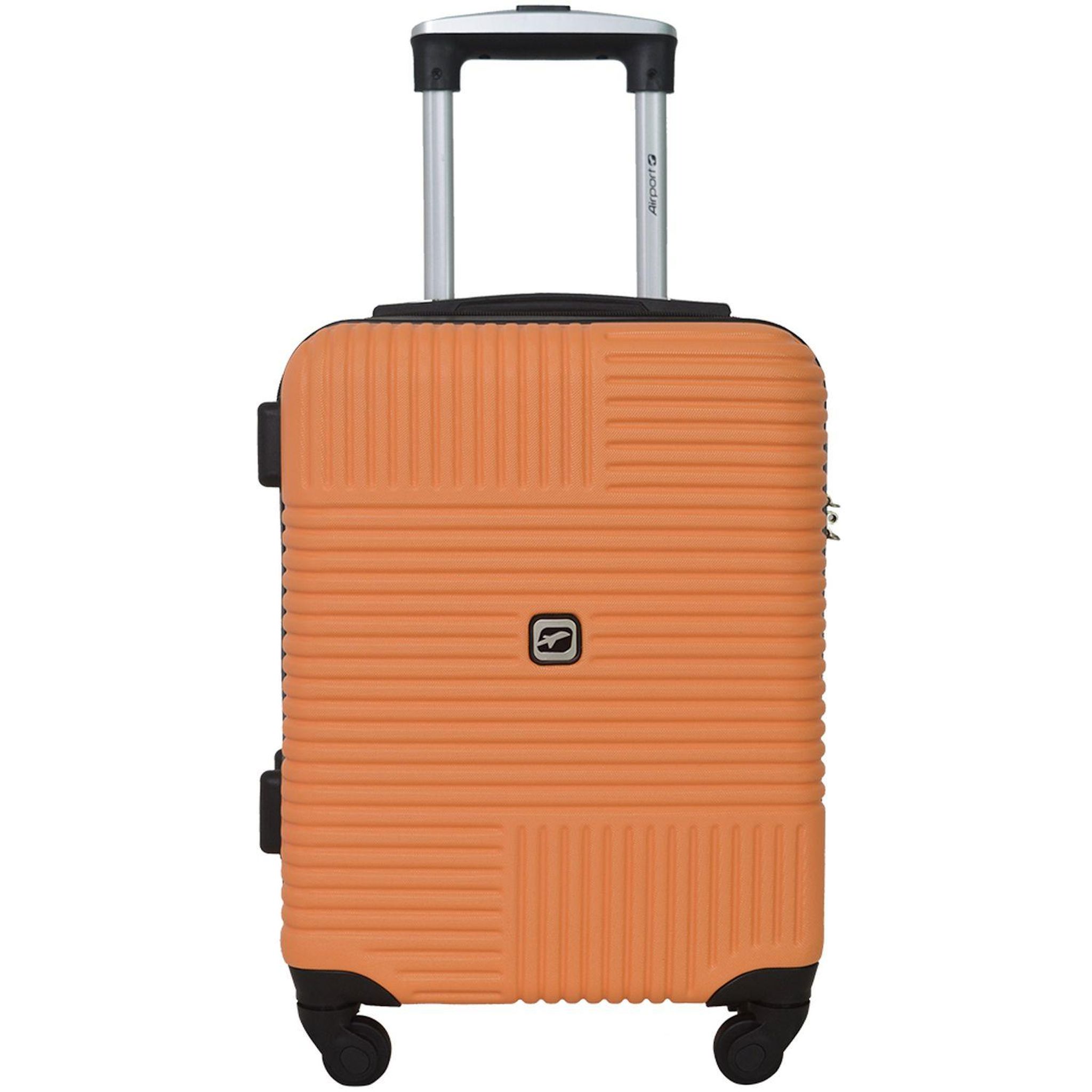Voir la diapositive 2 : AIRPORT Valise ABS ZEN 8 roues TSA 45cm - Corail
