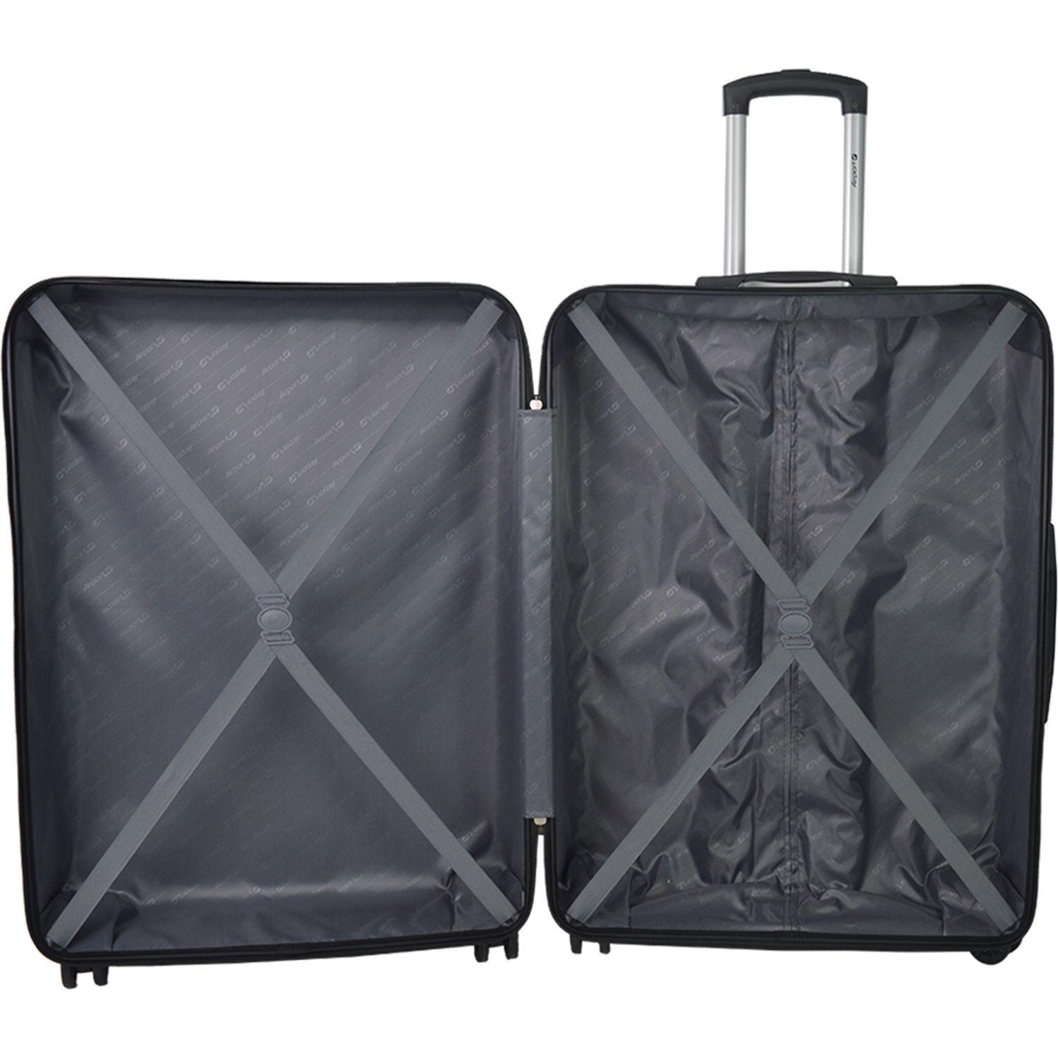 Voir la diapositive 7 : AIRPORT Valise ABS Linea 76cm - Noir