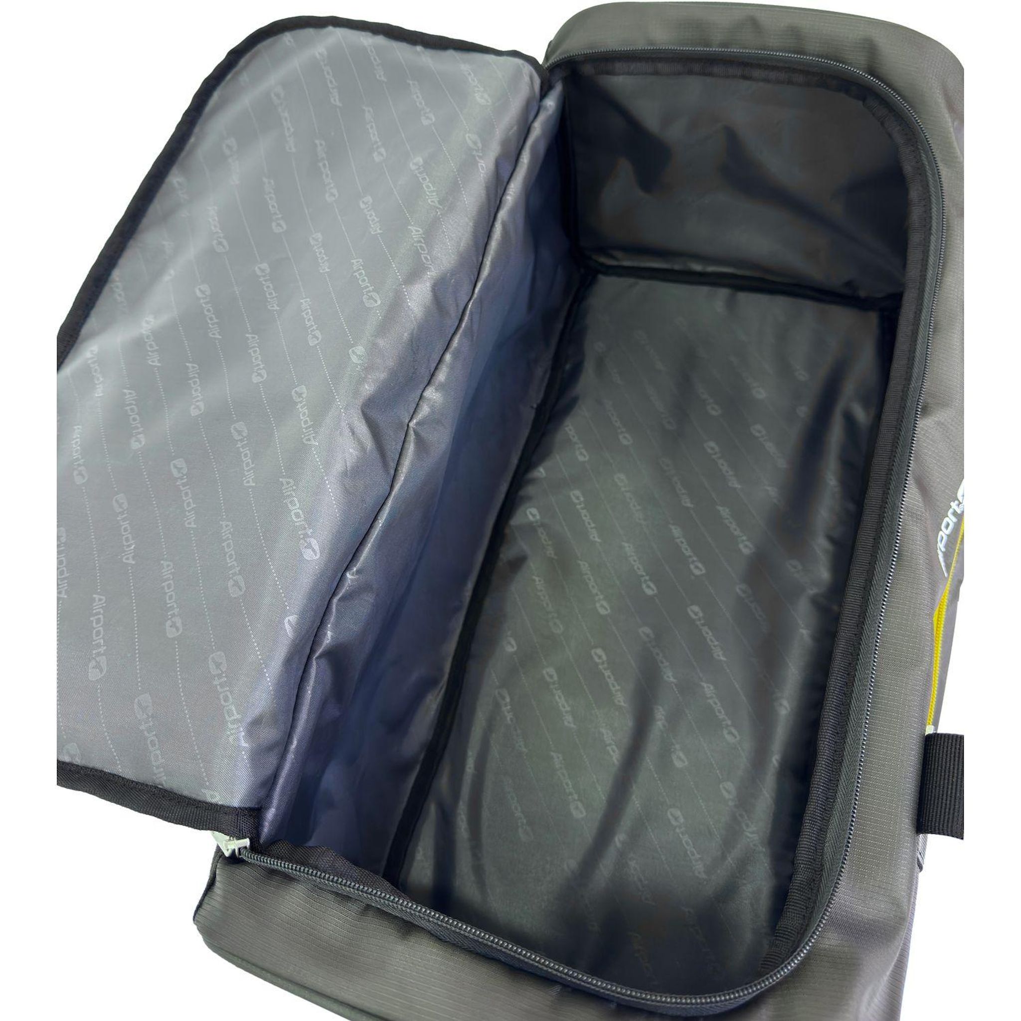 Voir la diapositive 5 : AIRPORT Sac Polochon - Gris foncé