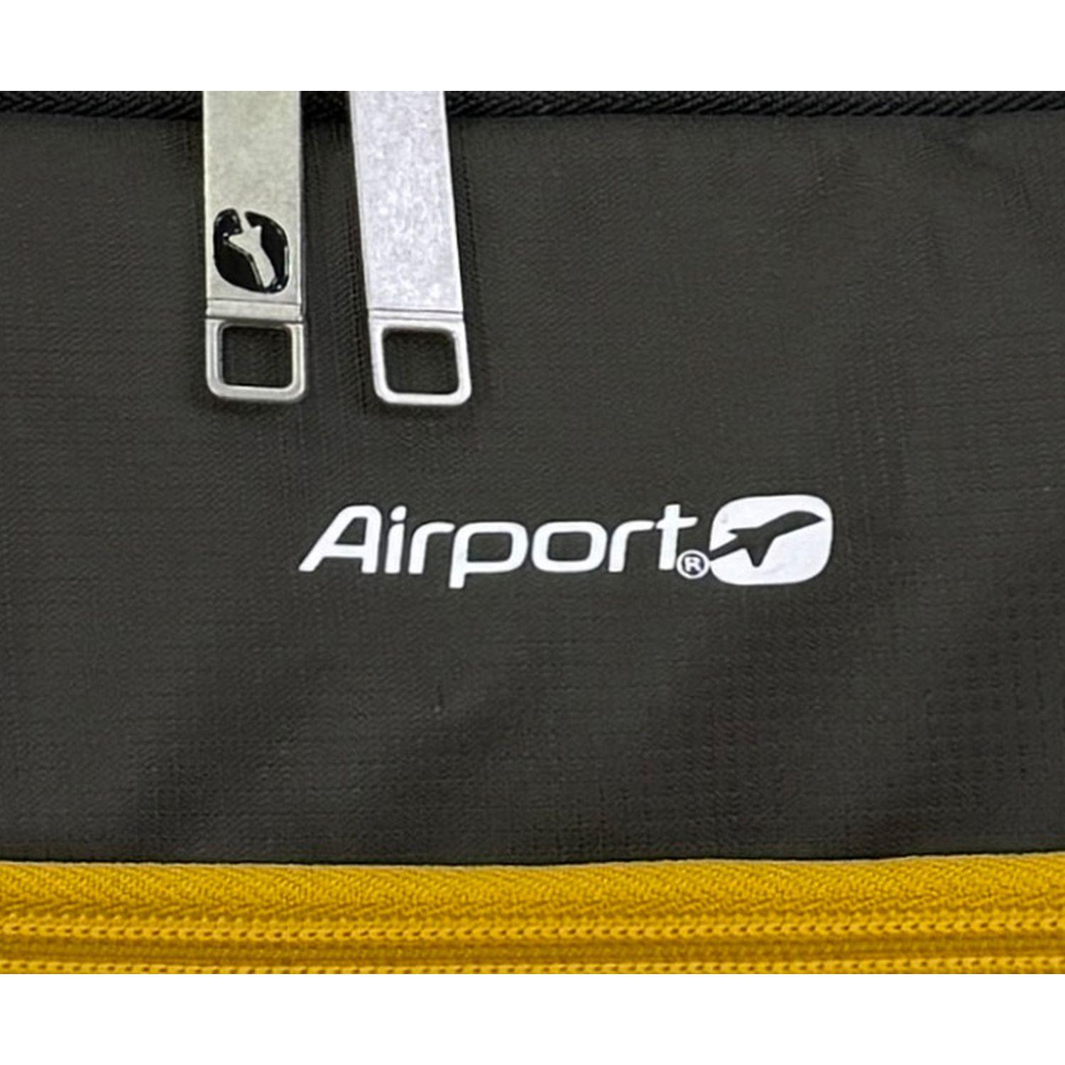 Voir la diapositive 6 : AIRPORT Sac Polochon - Gris foncé