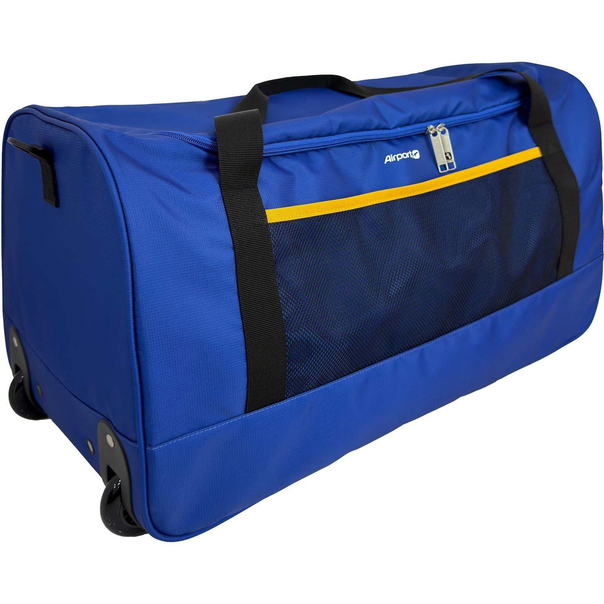 Voir la diapositive 2 : AIRPORT Sac de voyage à roulettes - Bleu