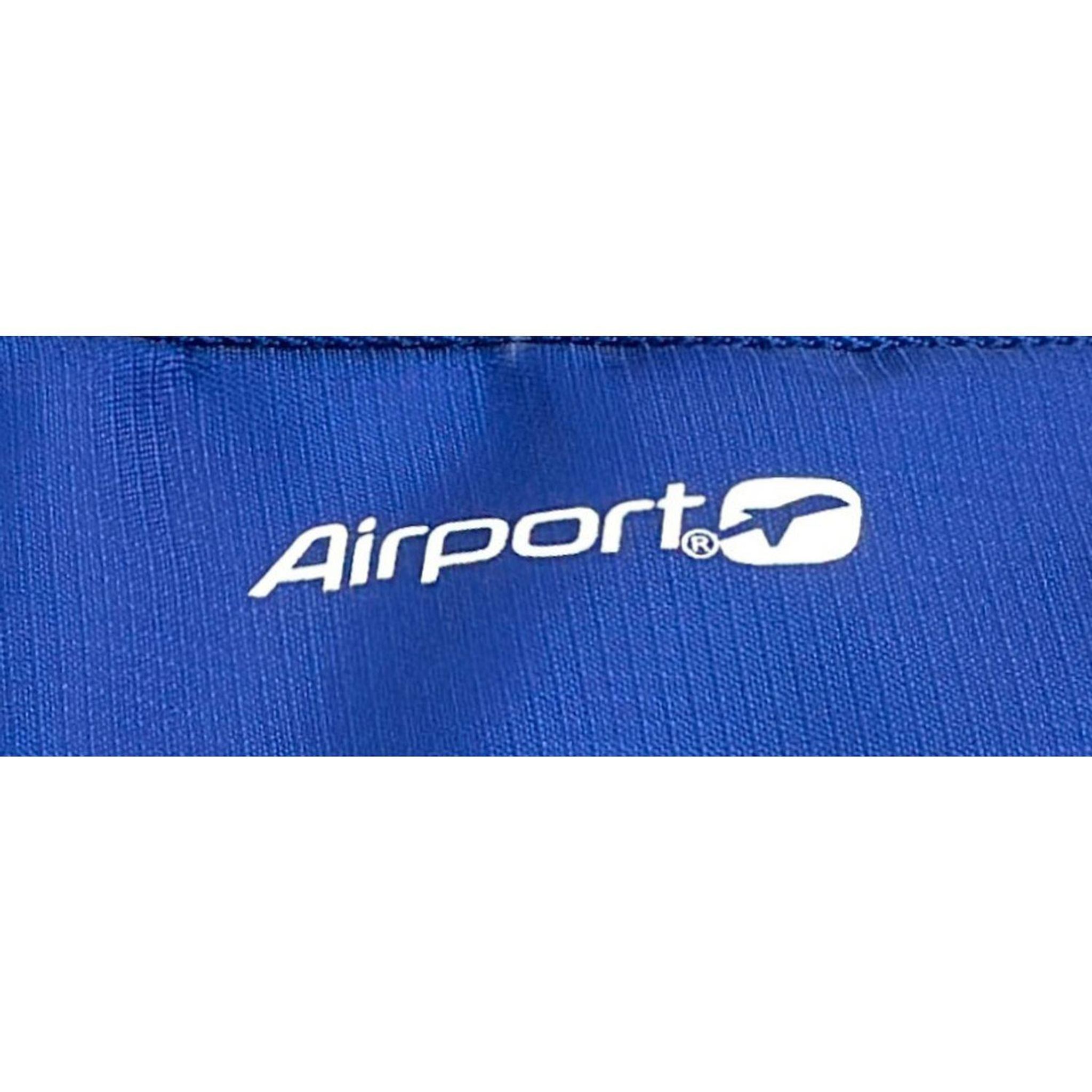 Voir la diapositive 6 : AIRPORT Sac de voyage à roulettes - Bleu