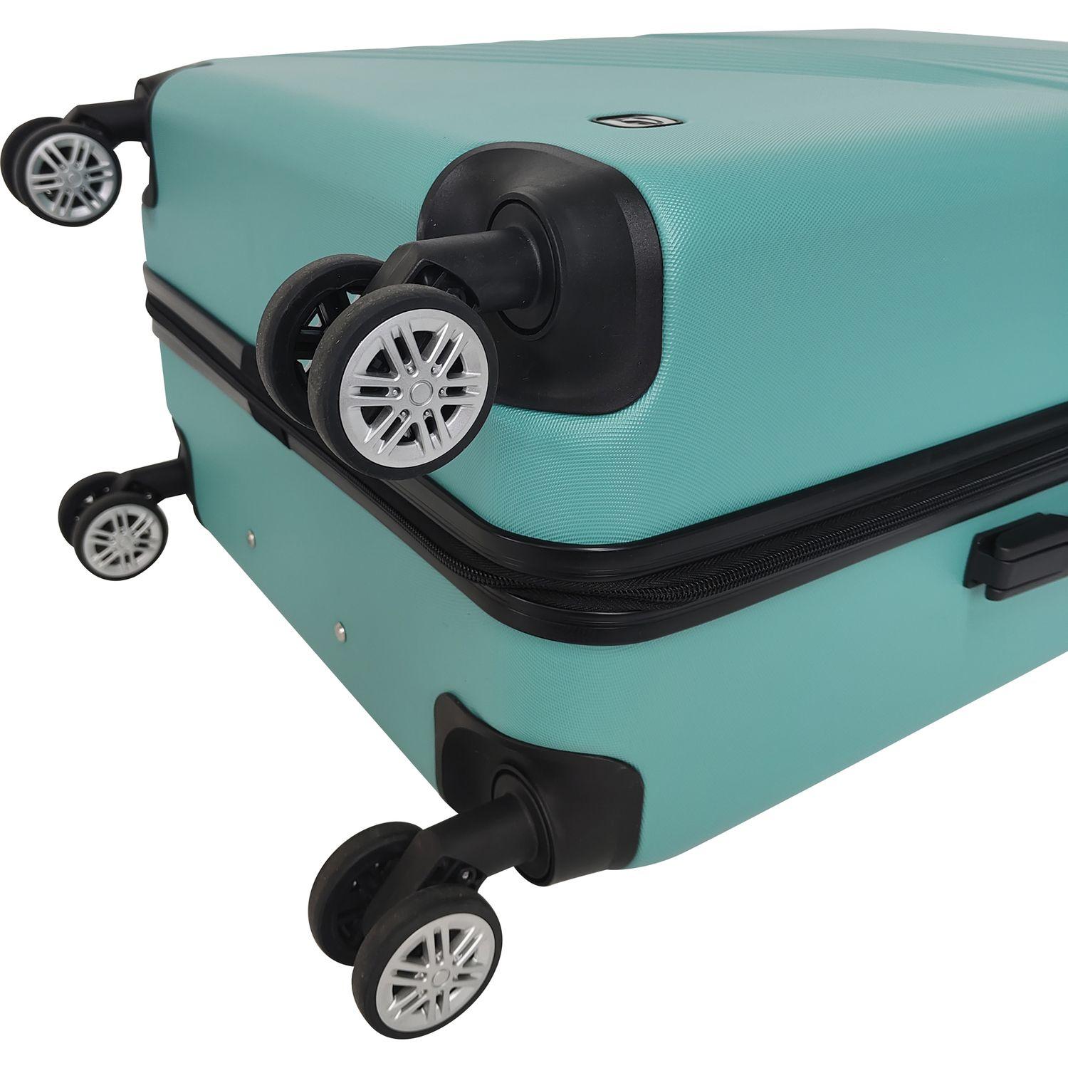 Voir la diapositive 6 : AIRPORT Valise ABS Spotlight 60 cm 8 roues - Vert