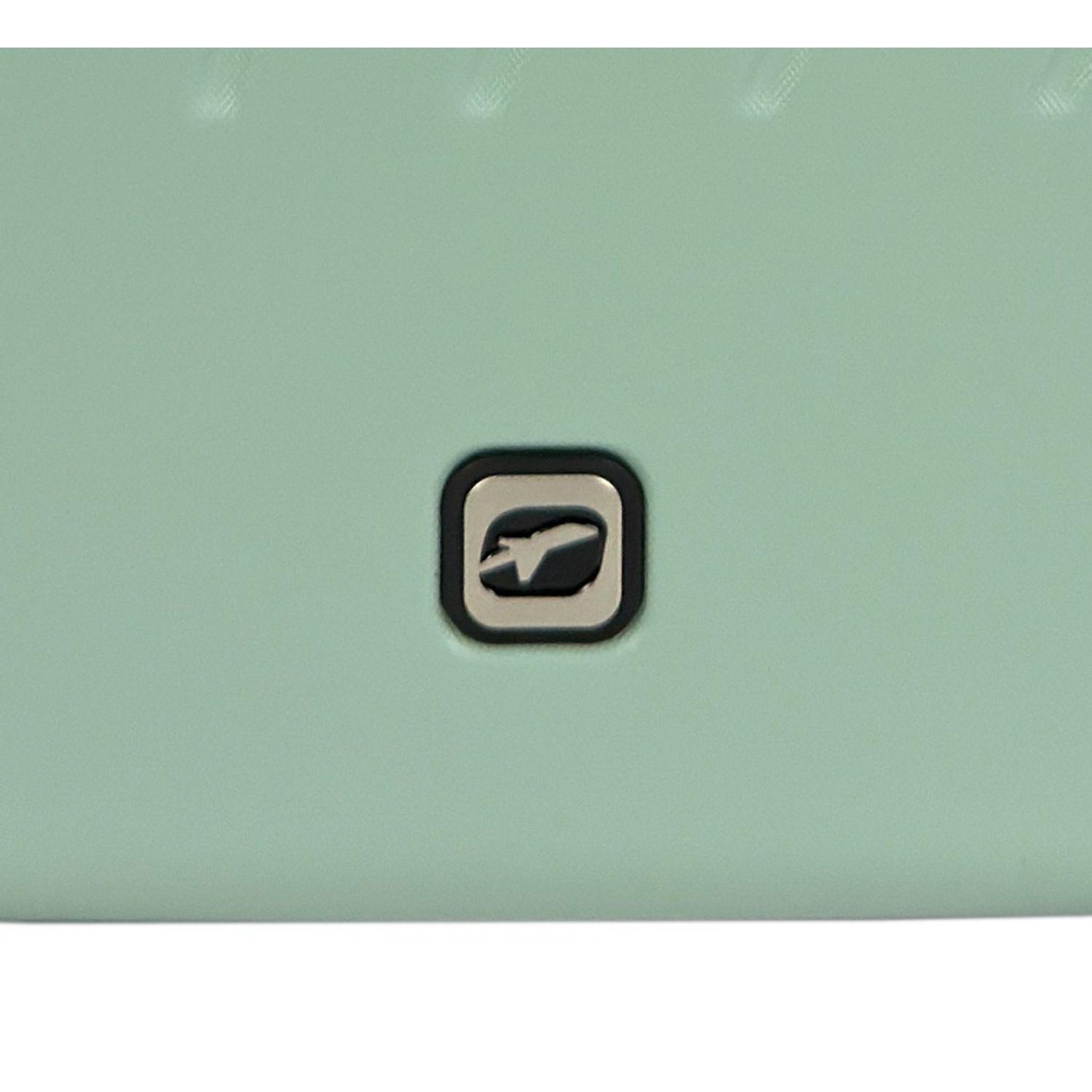 Voir la diapositive 14 : AIRPORT Valise ABS Rainbow 8 roues 60cm - Vert