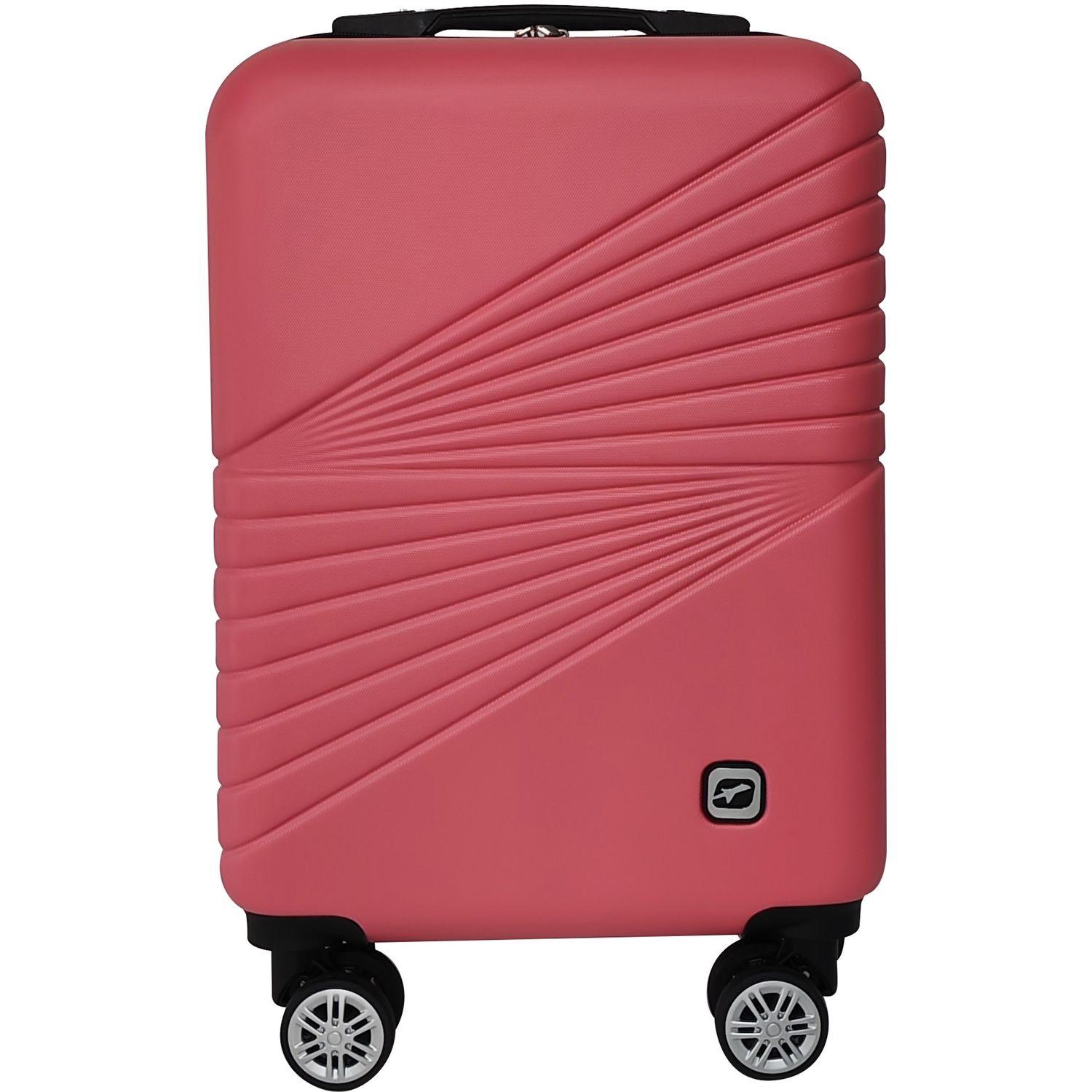 AIRPORT Valise ABS Spotlight 70 cm 8 roues - Rose