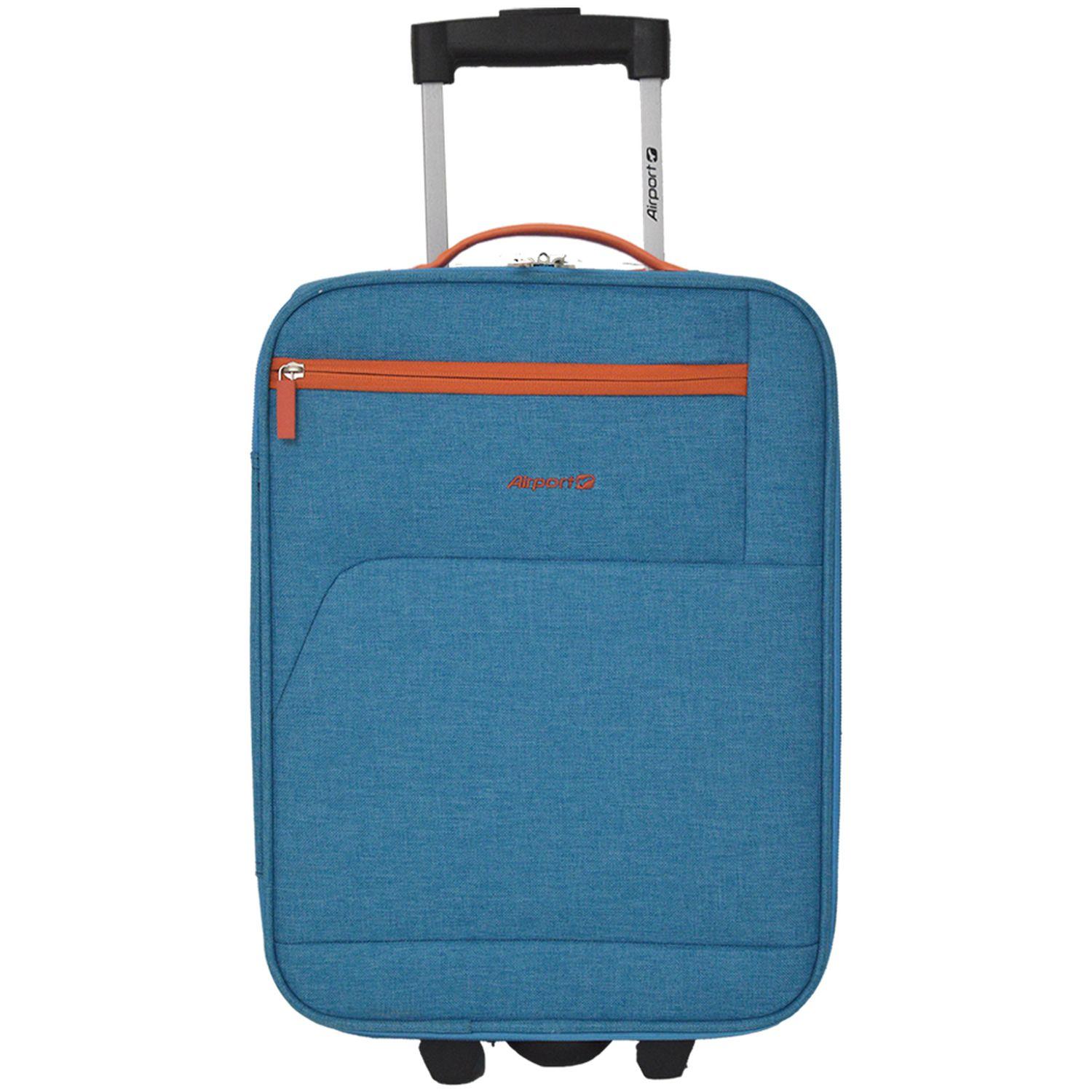 Voir la diapositive 2 : AIRPORT Valise souple CityBreak 45 cm - Bleu