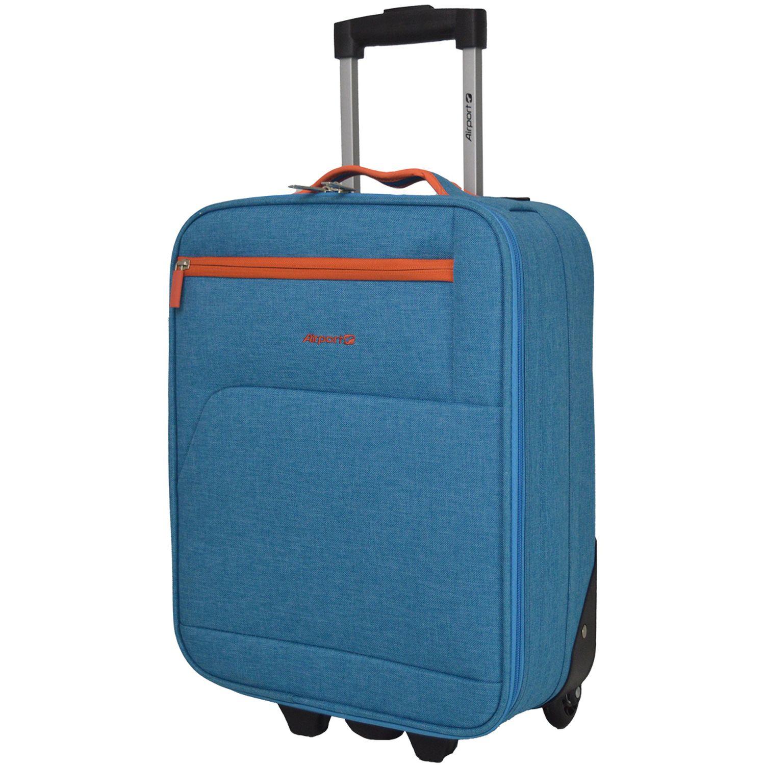 Voir la diapositive 3 : AIRPORT Valise souple CityBreak 45 cm - Bleu