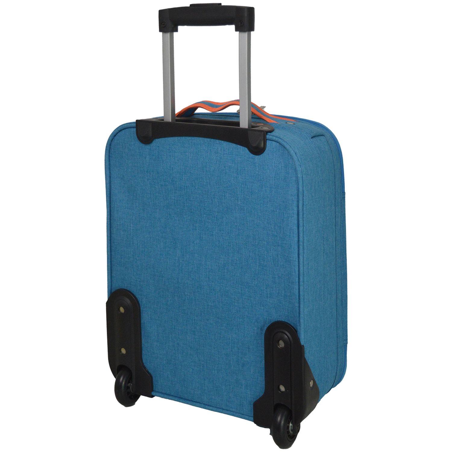 Voir la diapositive 4 : AIRPORT Valise souple CityBreak 45 cm - Bleu