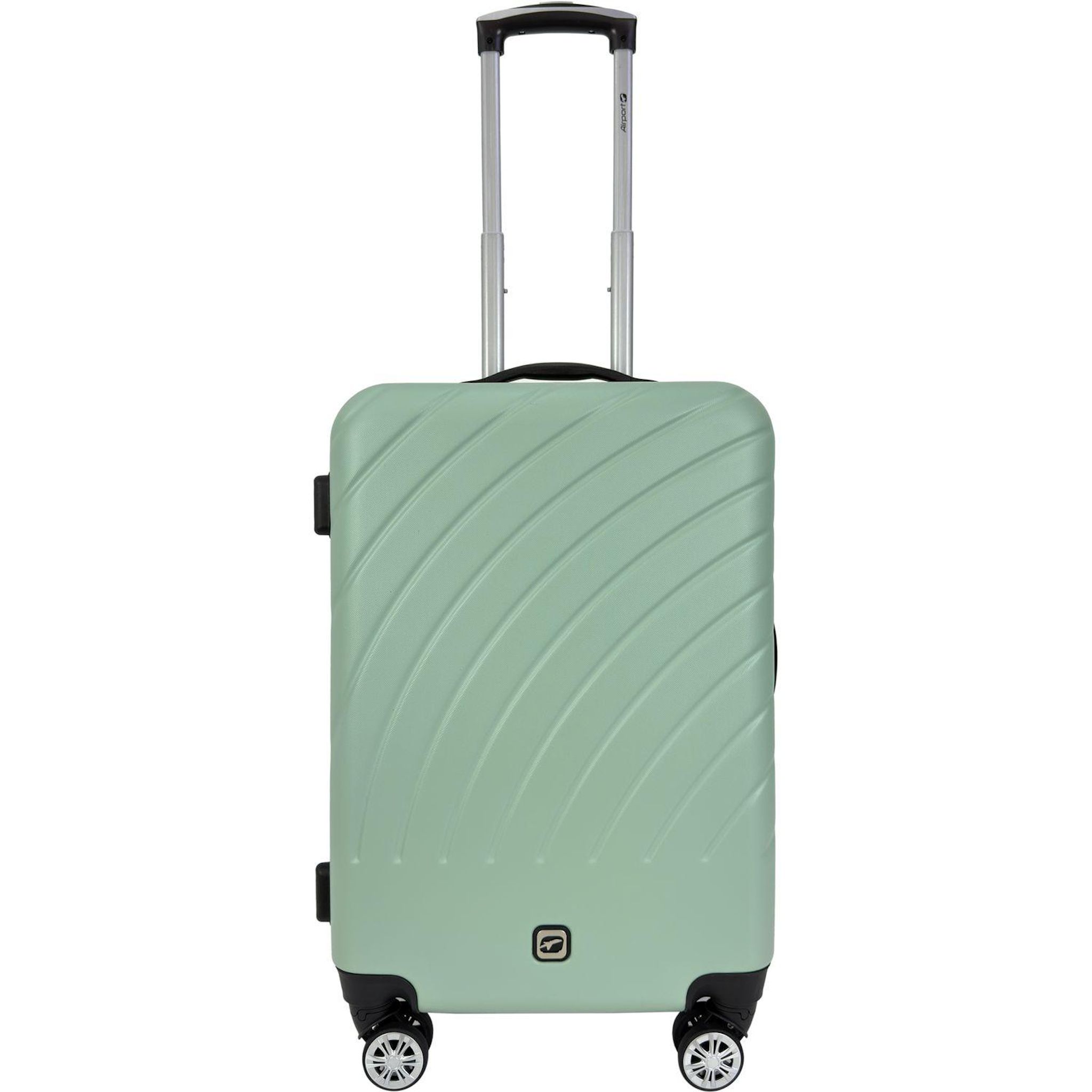 AIRPORT Valise ABS Rainbow 8 roues 70cm - Vert