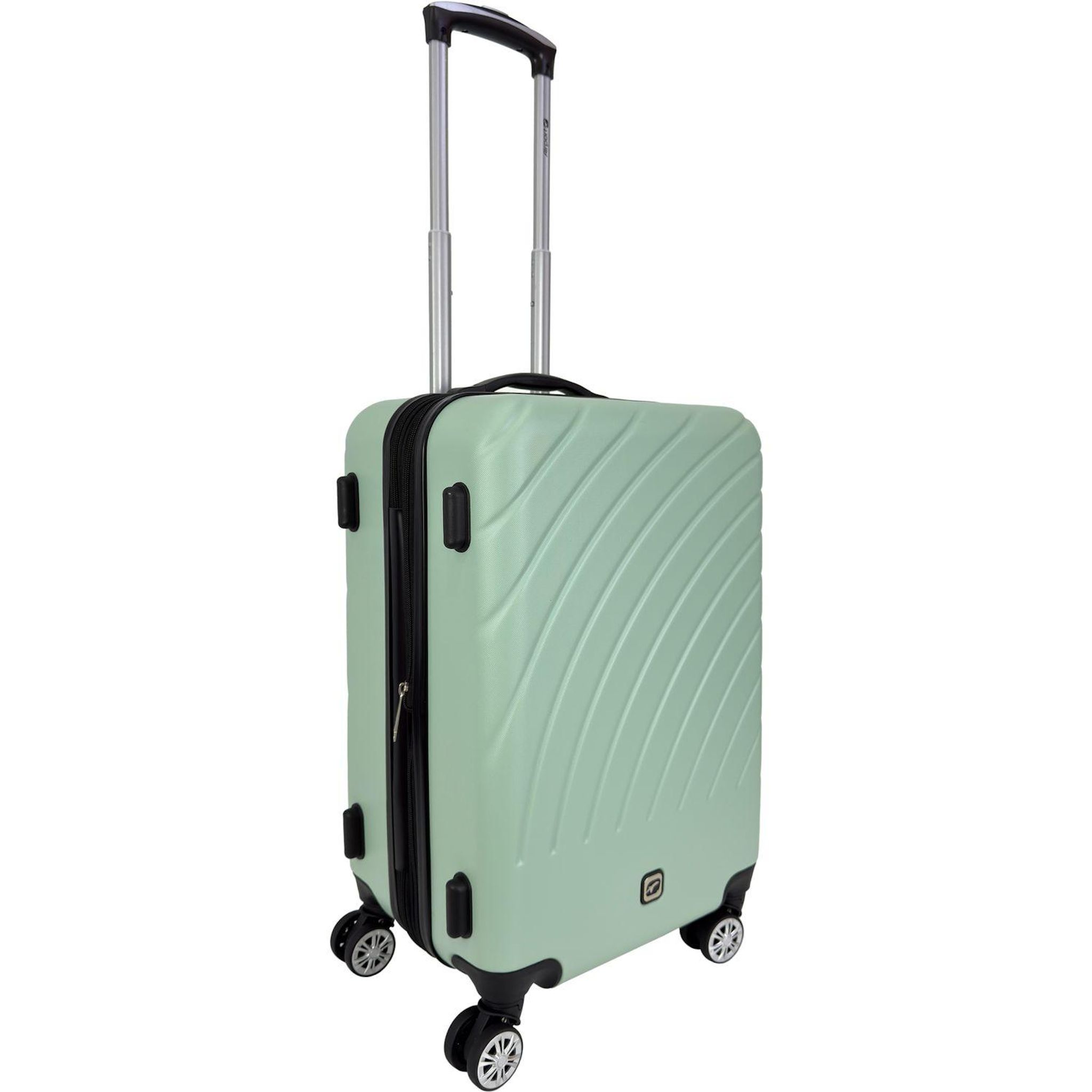 Voir la diapositive 7 : AIRPORT Valise ABS Rainbow 8 roues 70cm - Vert