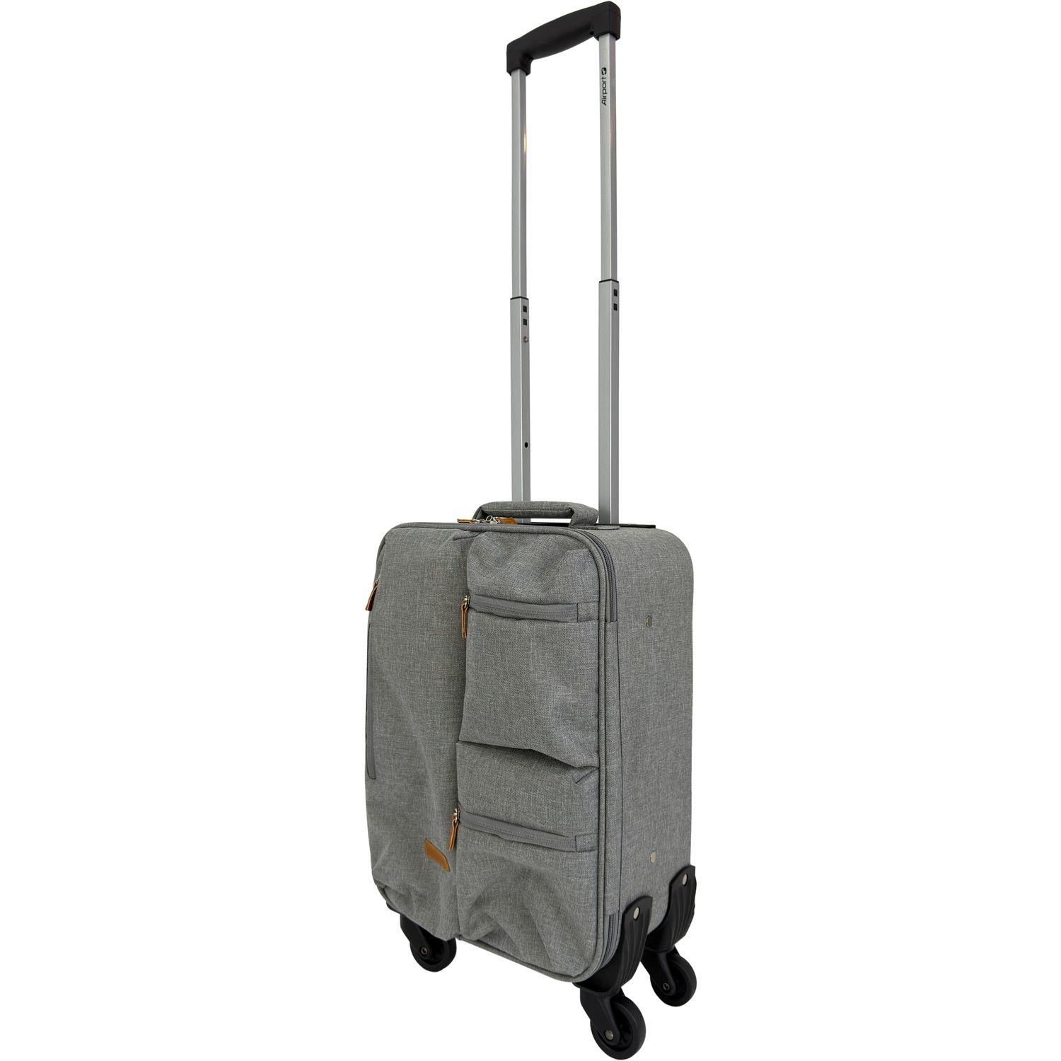 Voir la diapositive 2 : AIRPORT Valise souple Expander 50 cm - Gris