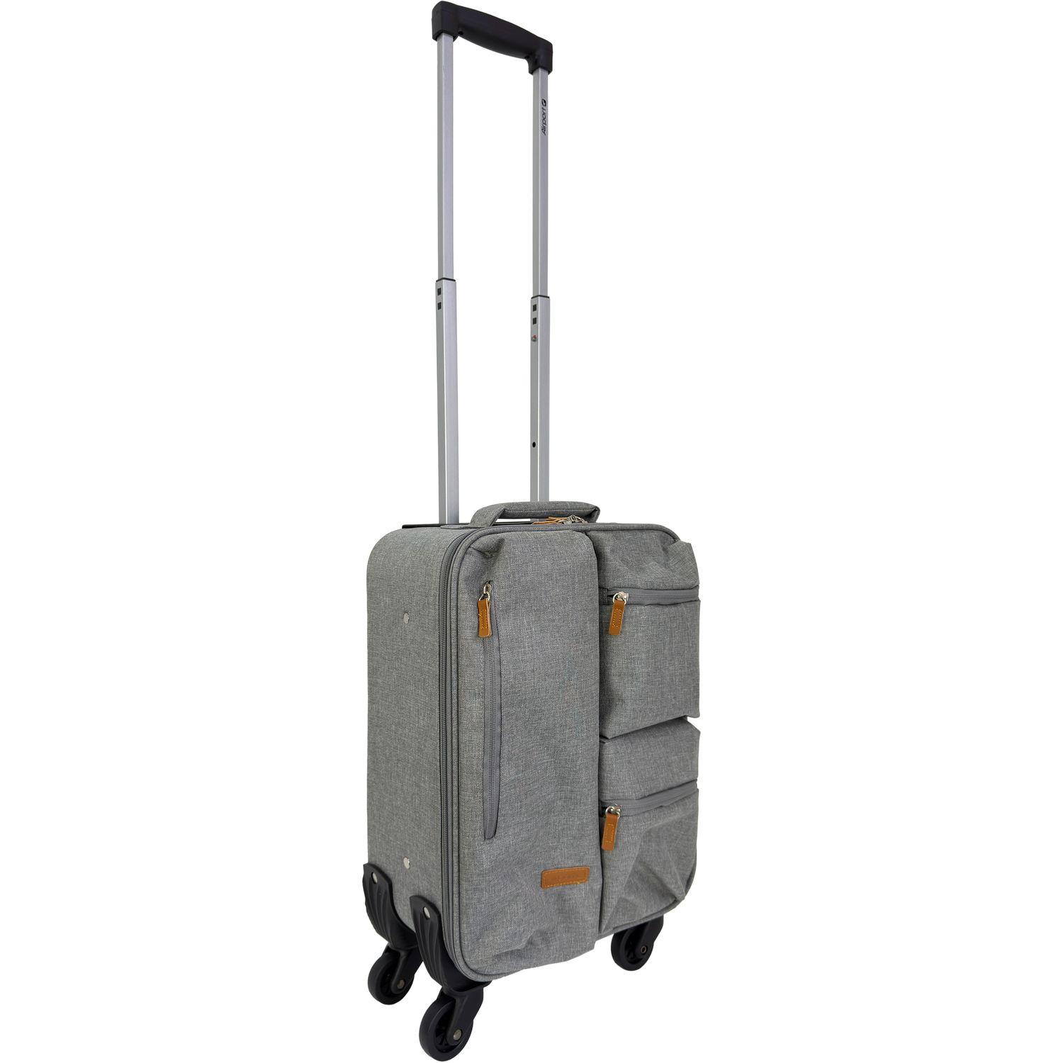 Voir la diapositive 7 : AIRPORT Valise souple Expander 50 cm - Gris
