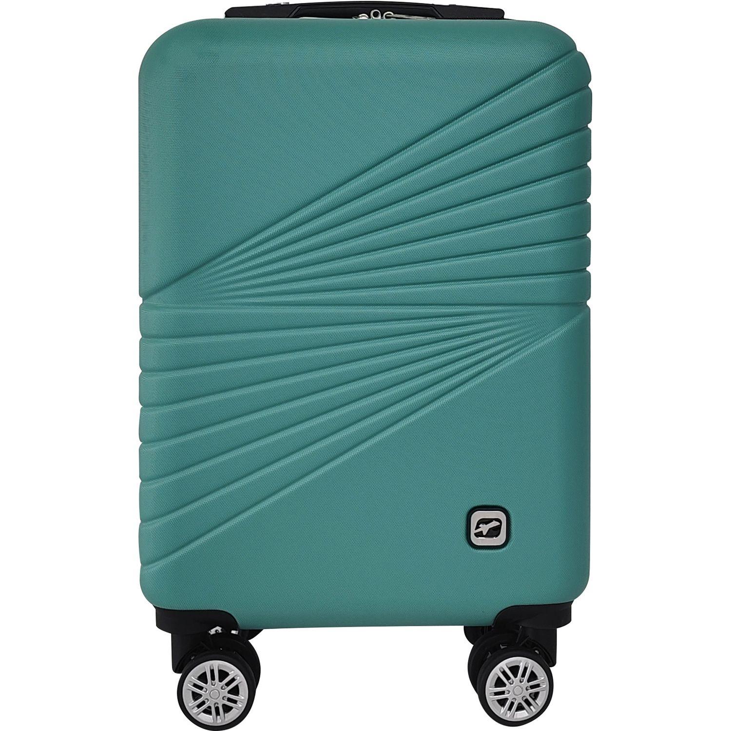 AIRPORT Valise ABS Spotlight 50 cm 8 roues - Vert