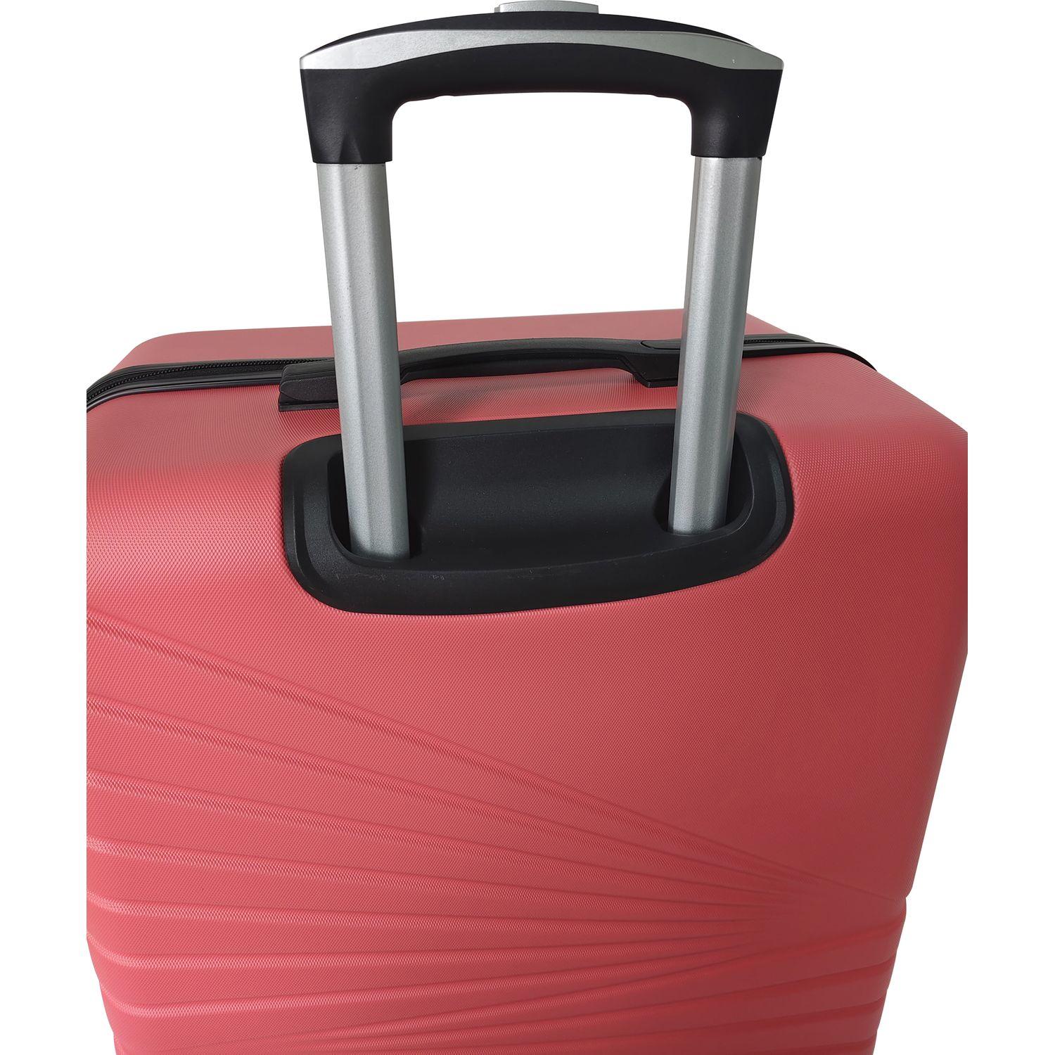 Voir la diapositive 5 : AIRPORT Valise ABS Spotlight 50 cm 8 roues - Rose