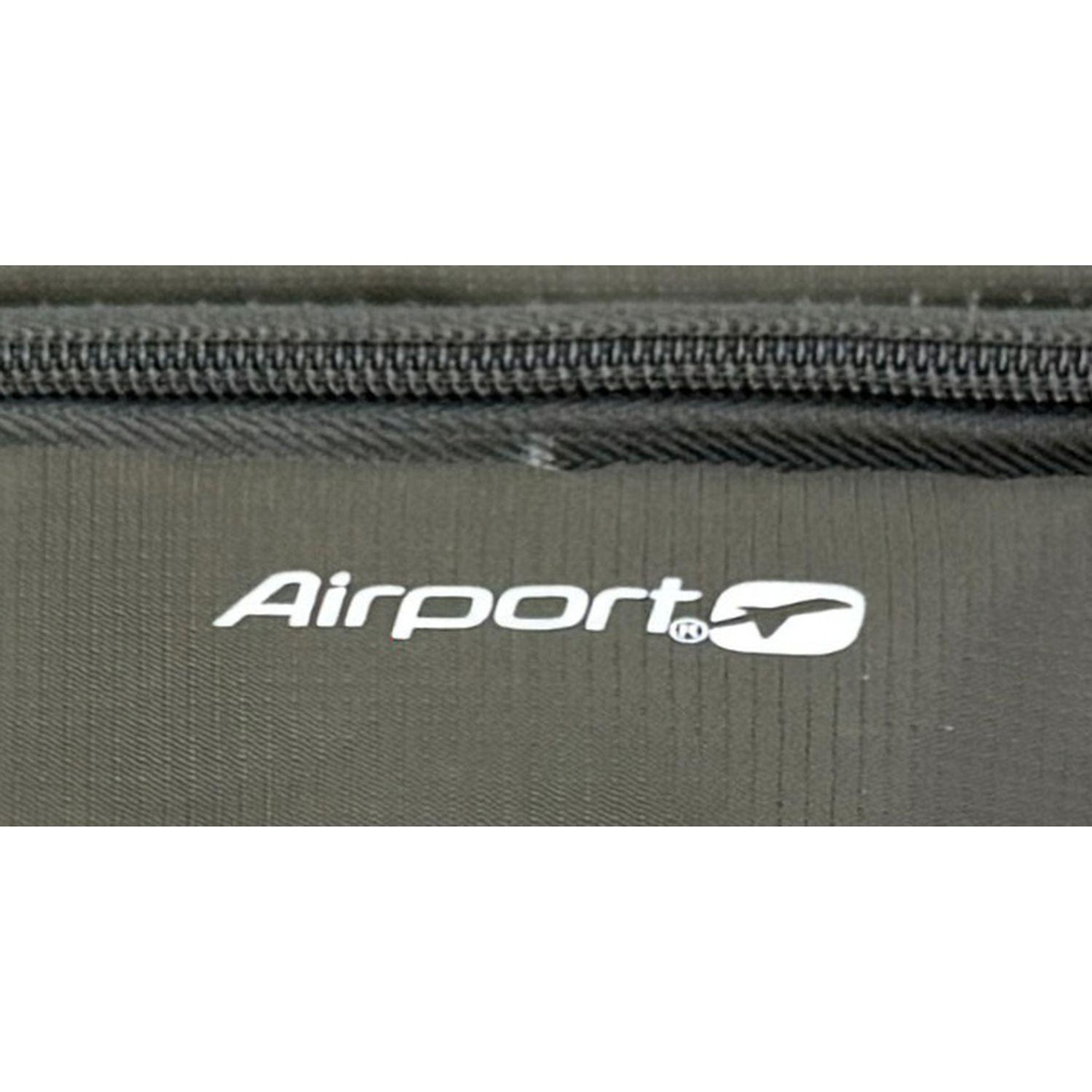 Voir la diapositive 6 : AIRPORT Sac de voyage à roulettes - Gris foncé