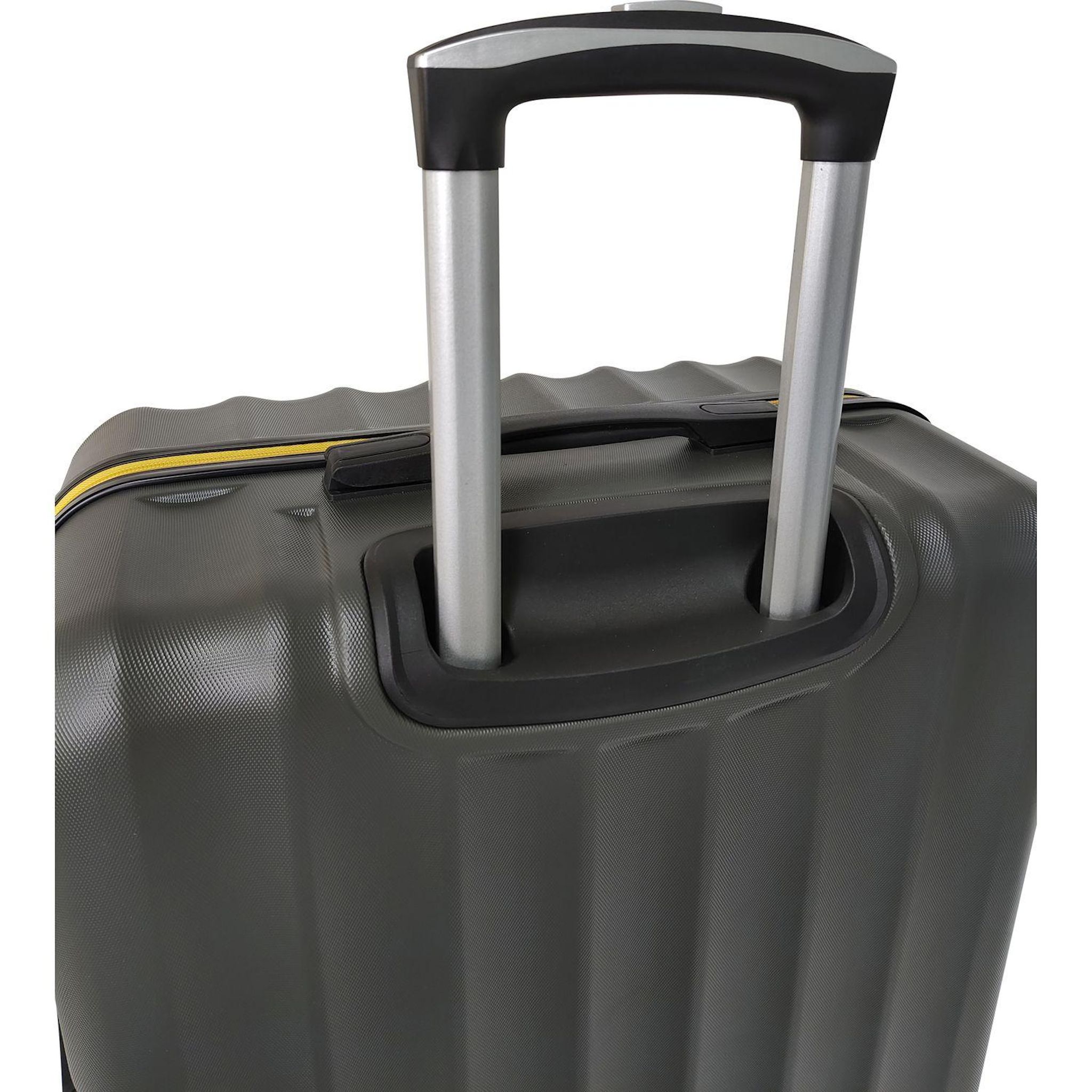 Voir la diapositive 5 : AIRPORT Valise ABS LINEAR 75 cm 8 roues - Gris foncé