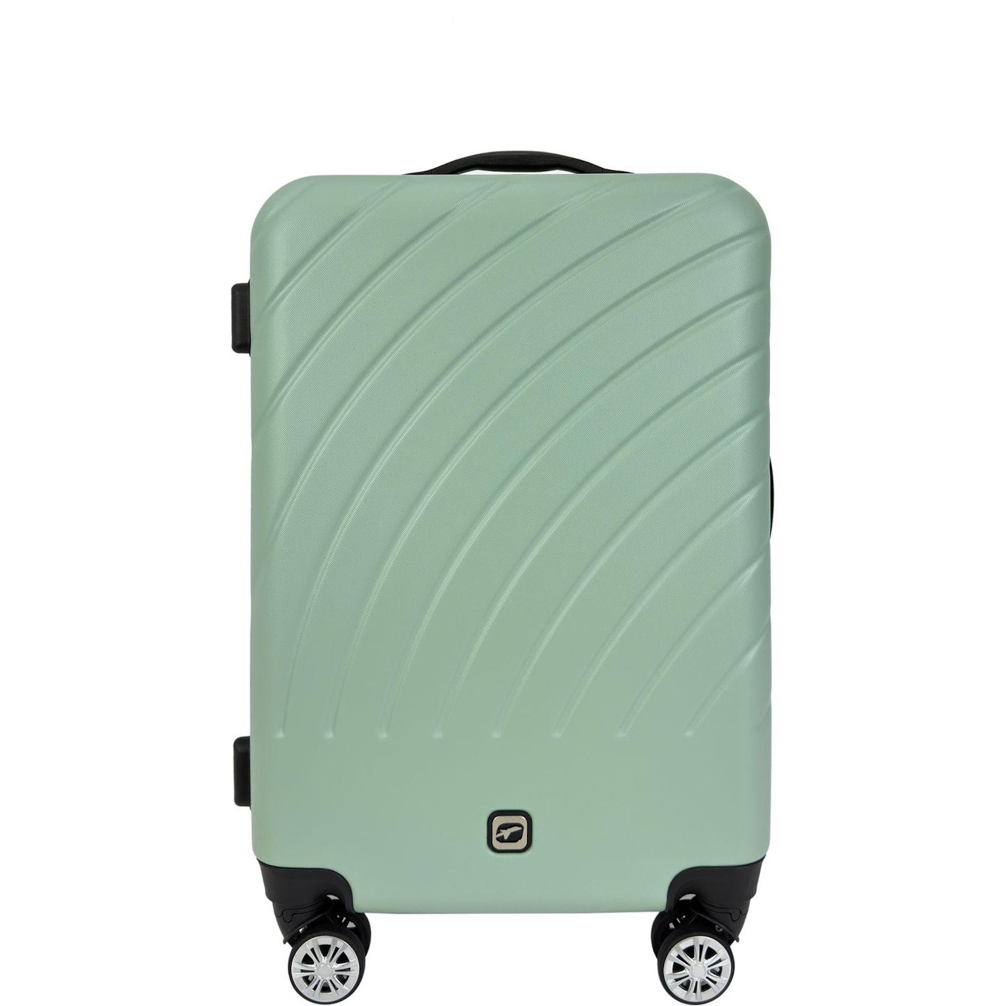 Voir la diapositive 16 : AIRPORT Valise ABS Rainbow 8 roues 50cm - Vert