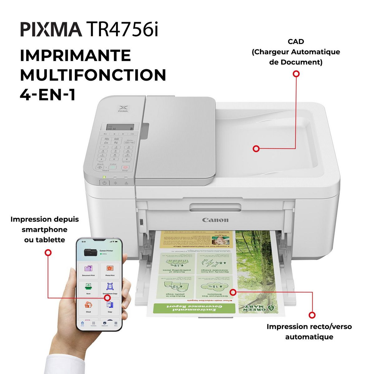 CANON Imprimante multifonction TR4756I