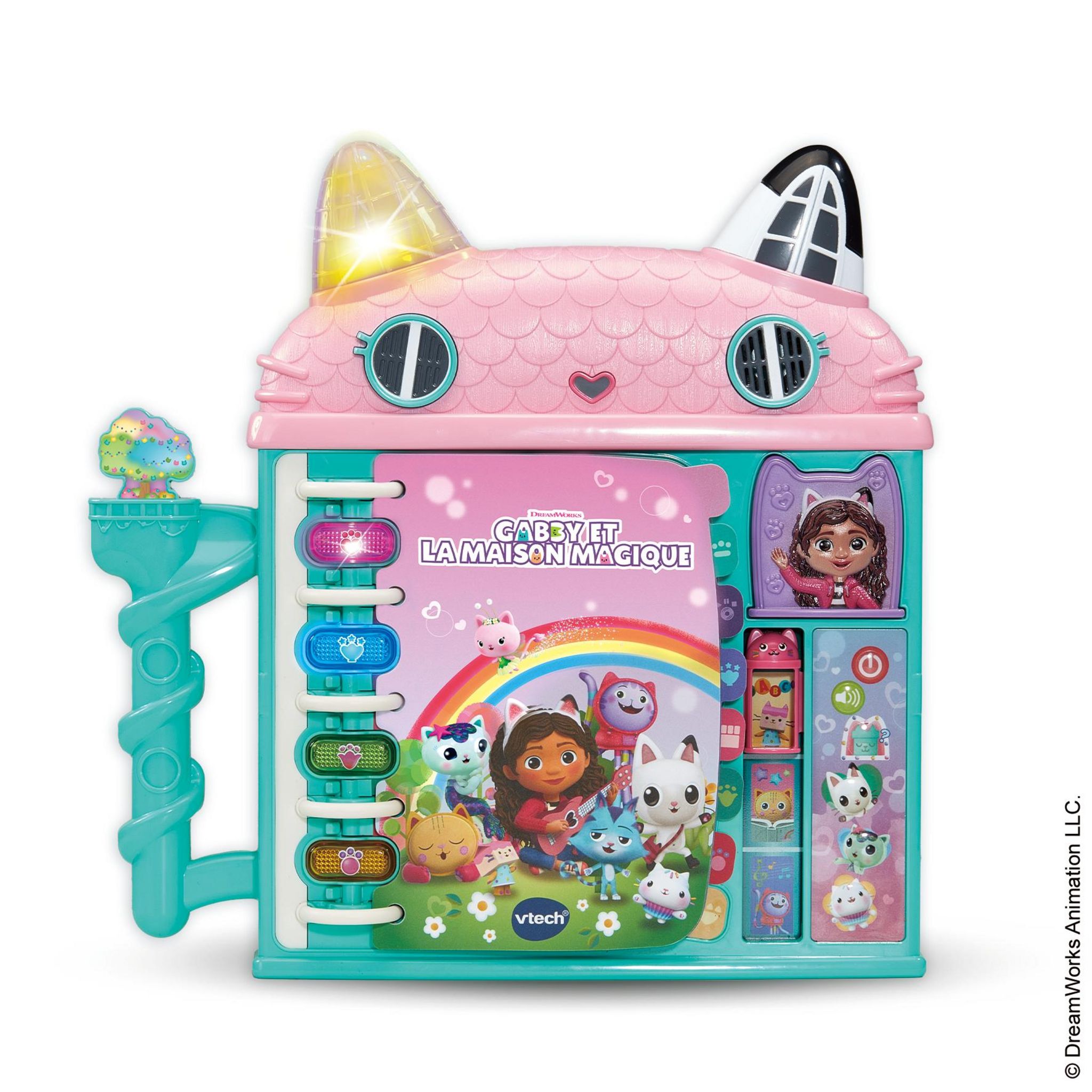 Voir la diapositive 2 : VTECH Livre éducatif Gabby et la Maison Magique