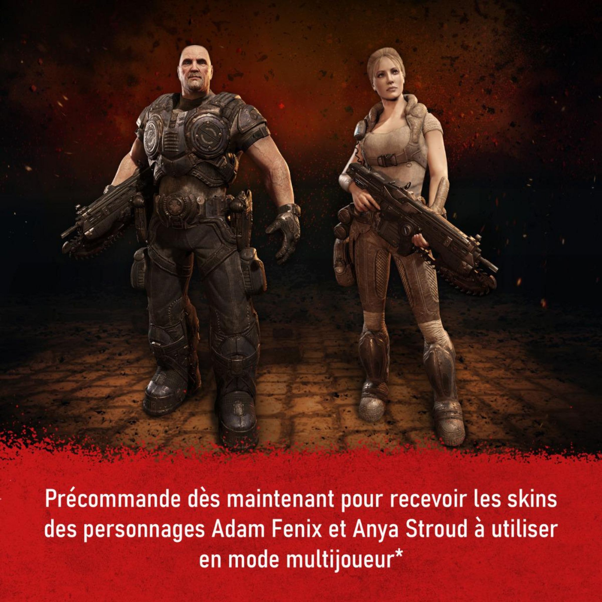 Voir la diapositive 2 : Gears of War : Reloaded PS5