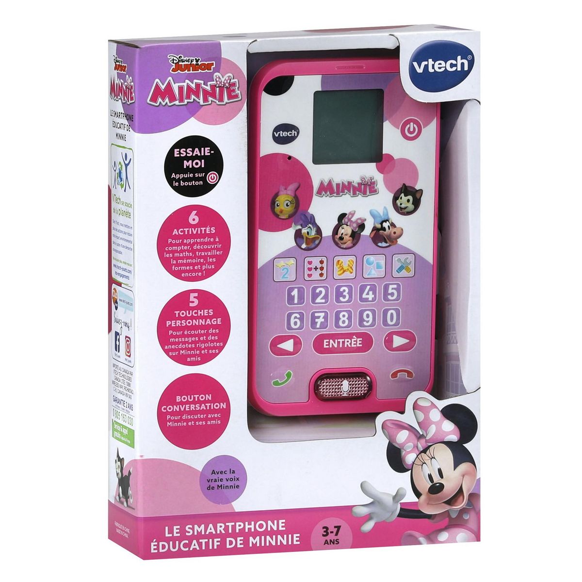 VTECH Smartphone éducatif Minnie