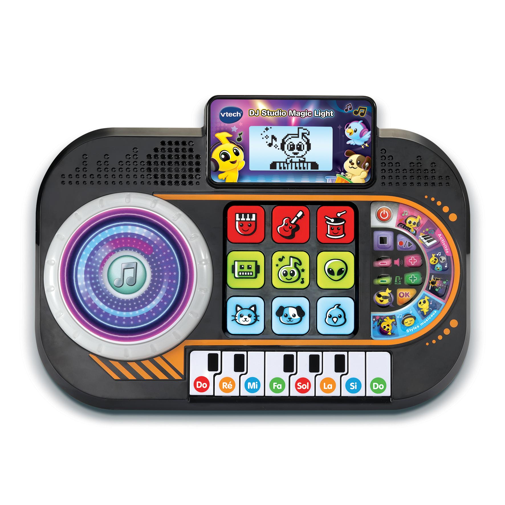 Voir la diapositive 3 : VTECH Platine DJ Studio Magic light