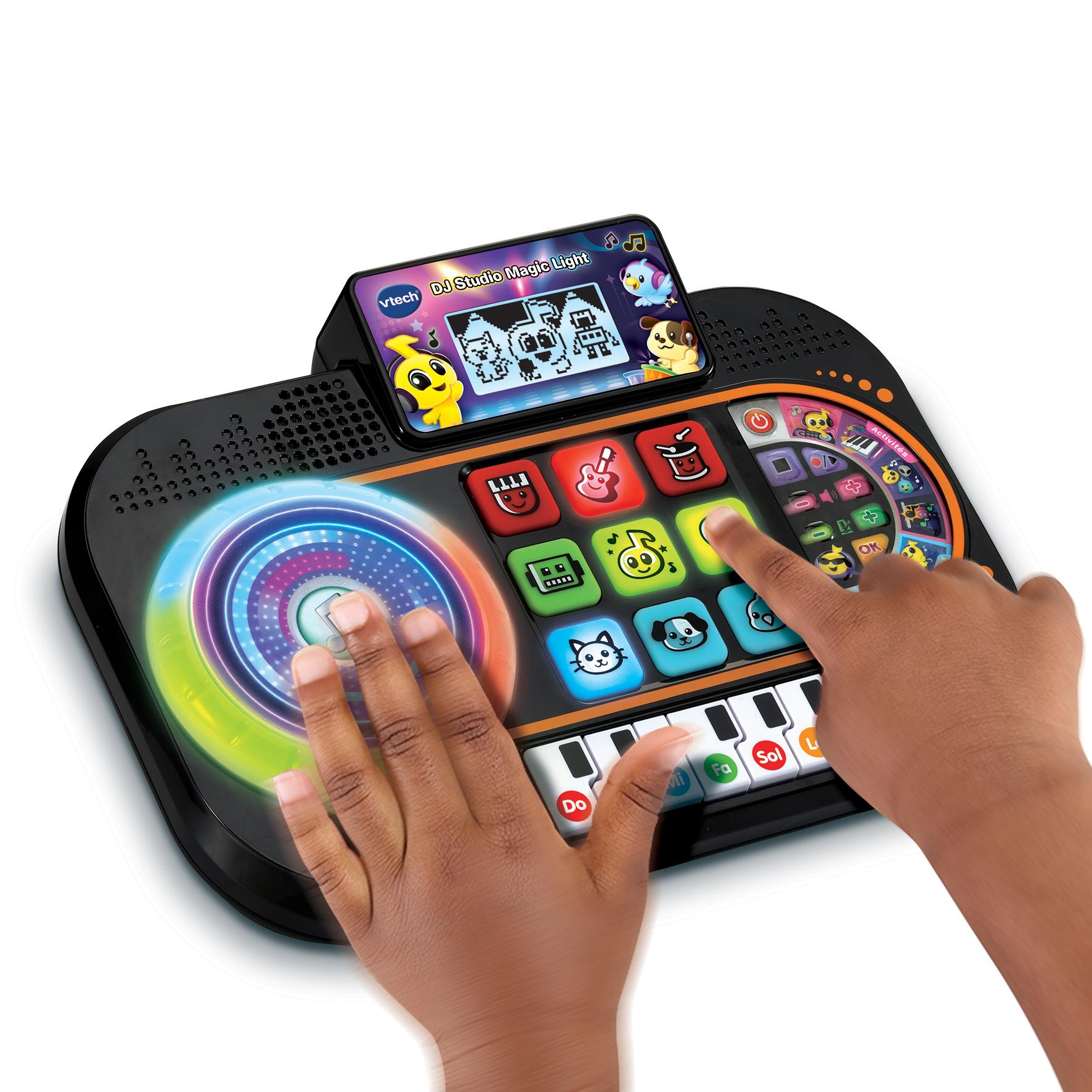 Voir la diapositive 4 : VTECH Platine DJ Studio Magic light