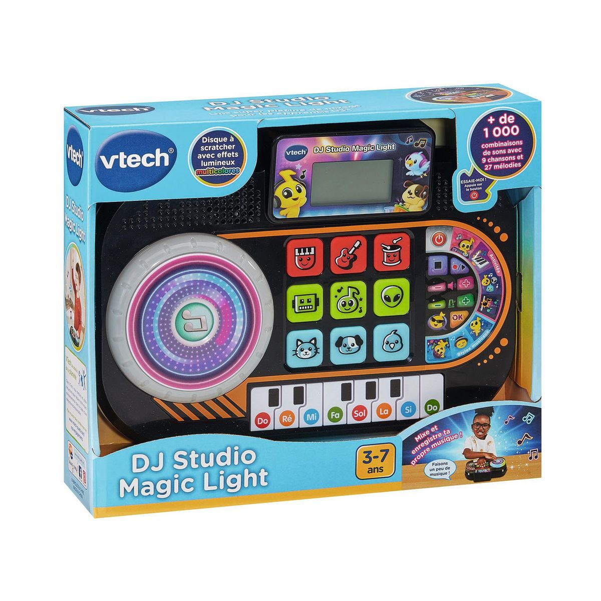 VTECH Platine DJ Studio Magic light