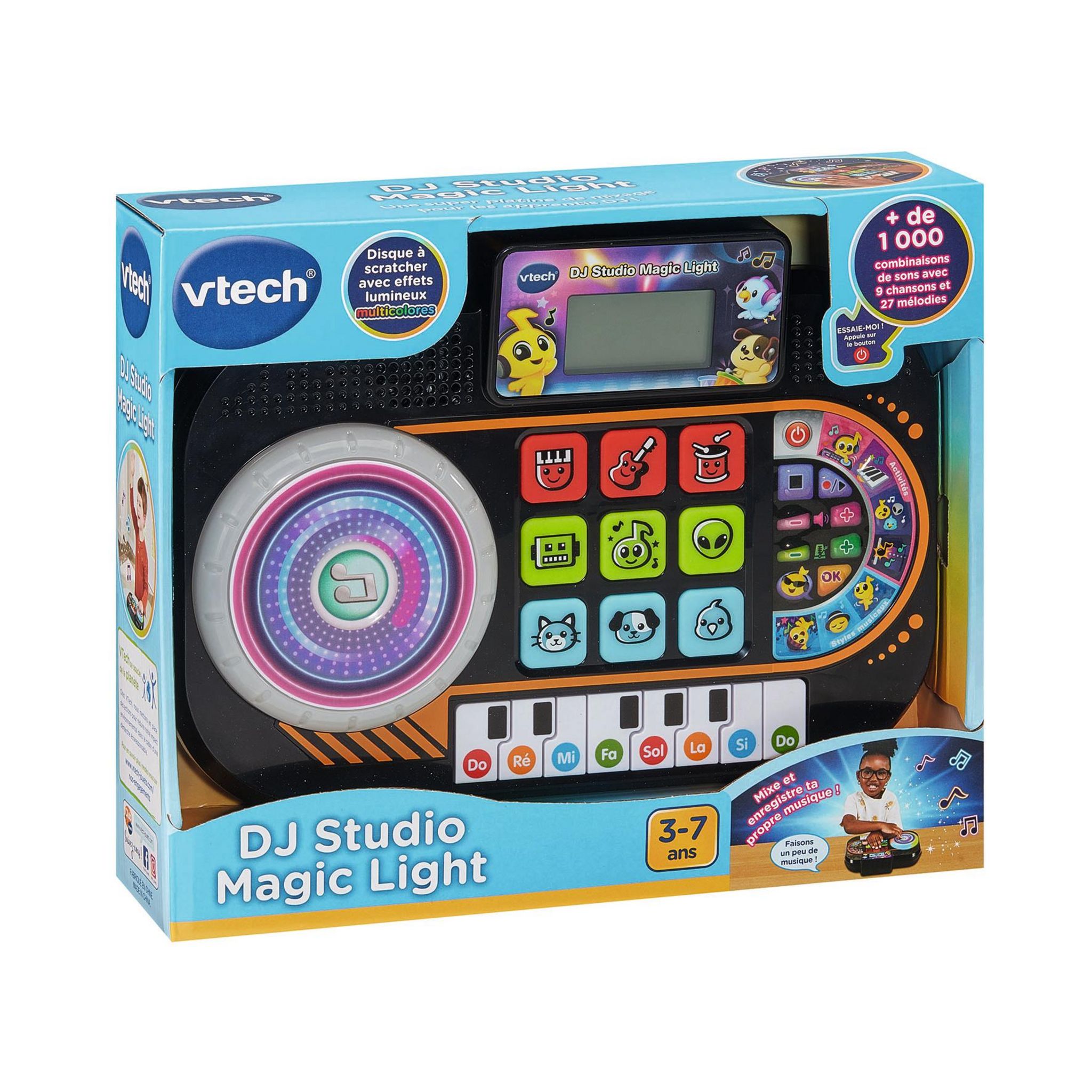 Voir la diapositive 6 : VTECH Platine DJ Studio Magic light
