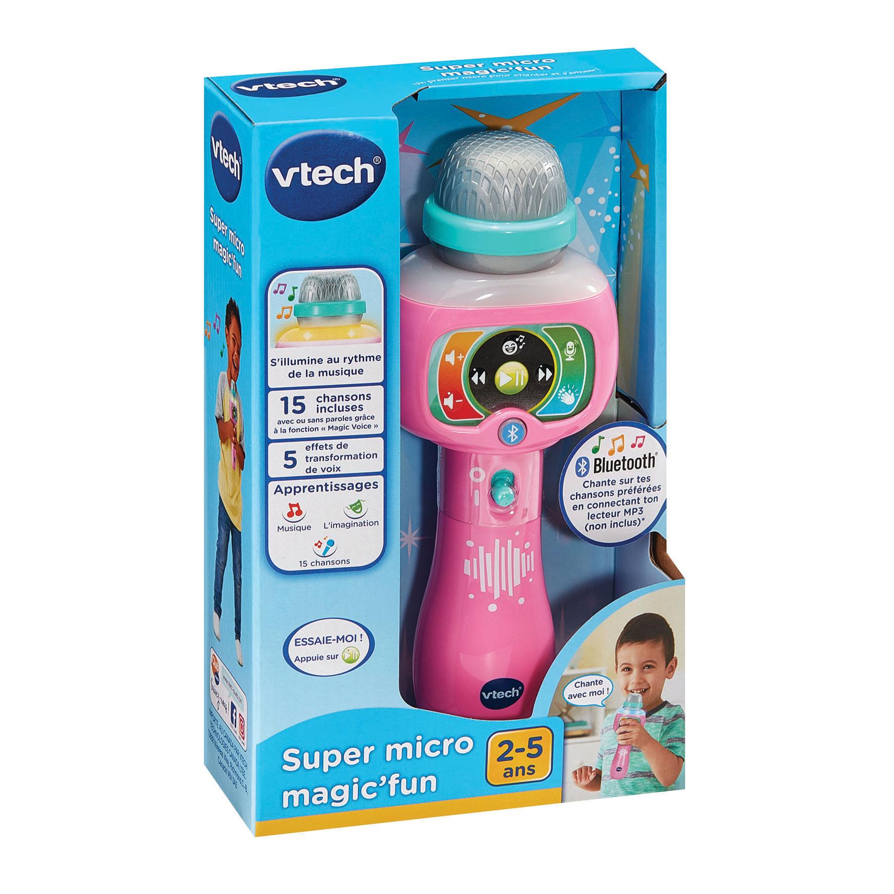 Voir la diapositive 4 : VTECH Super Micro Magic Fun - Rose